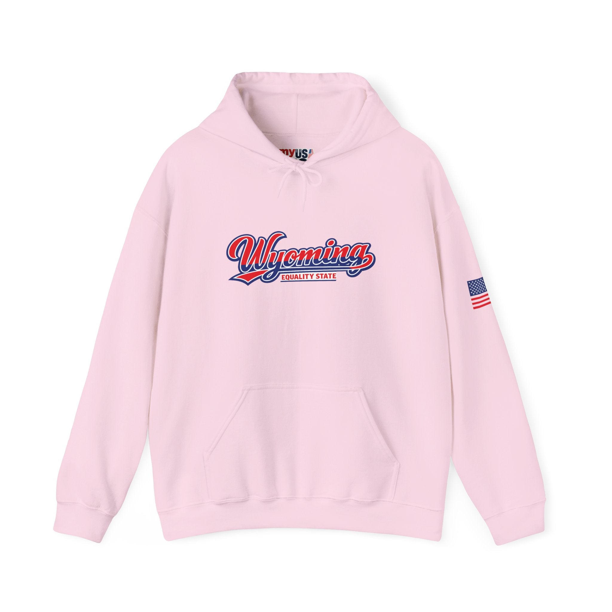 Wyoming Equality State Heavy Blend Hooded Sweatshirt