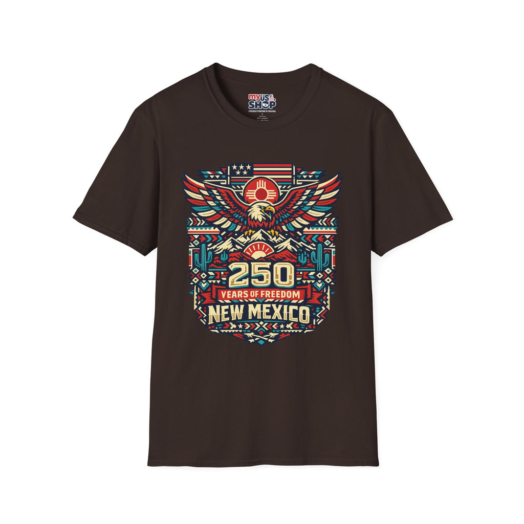 America 250 x New Mexico 250th Anniversary Eagle — State Pride Patriotic