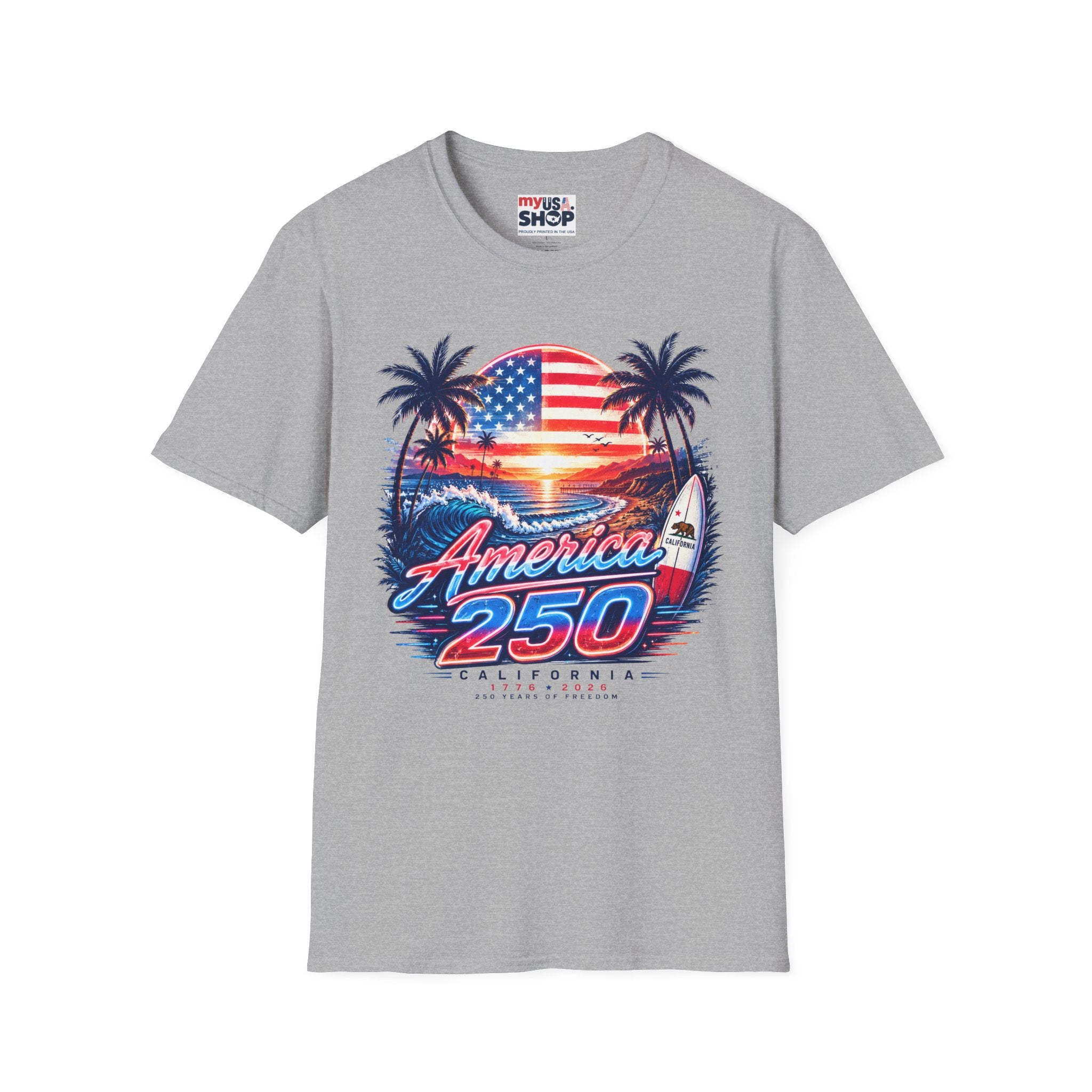 American 250 Sunset Surf T-Shirt