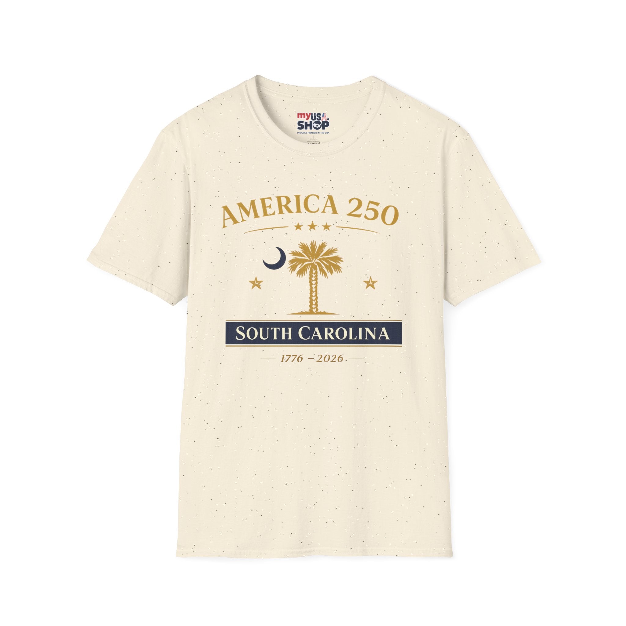 America 250 South Carolina T-Shirt 1776 - 2026 Celebration Tee