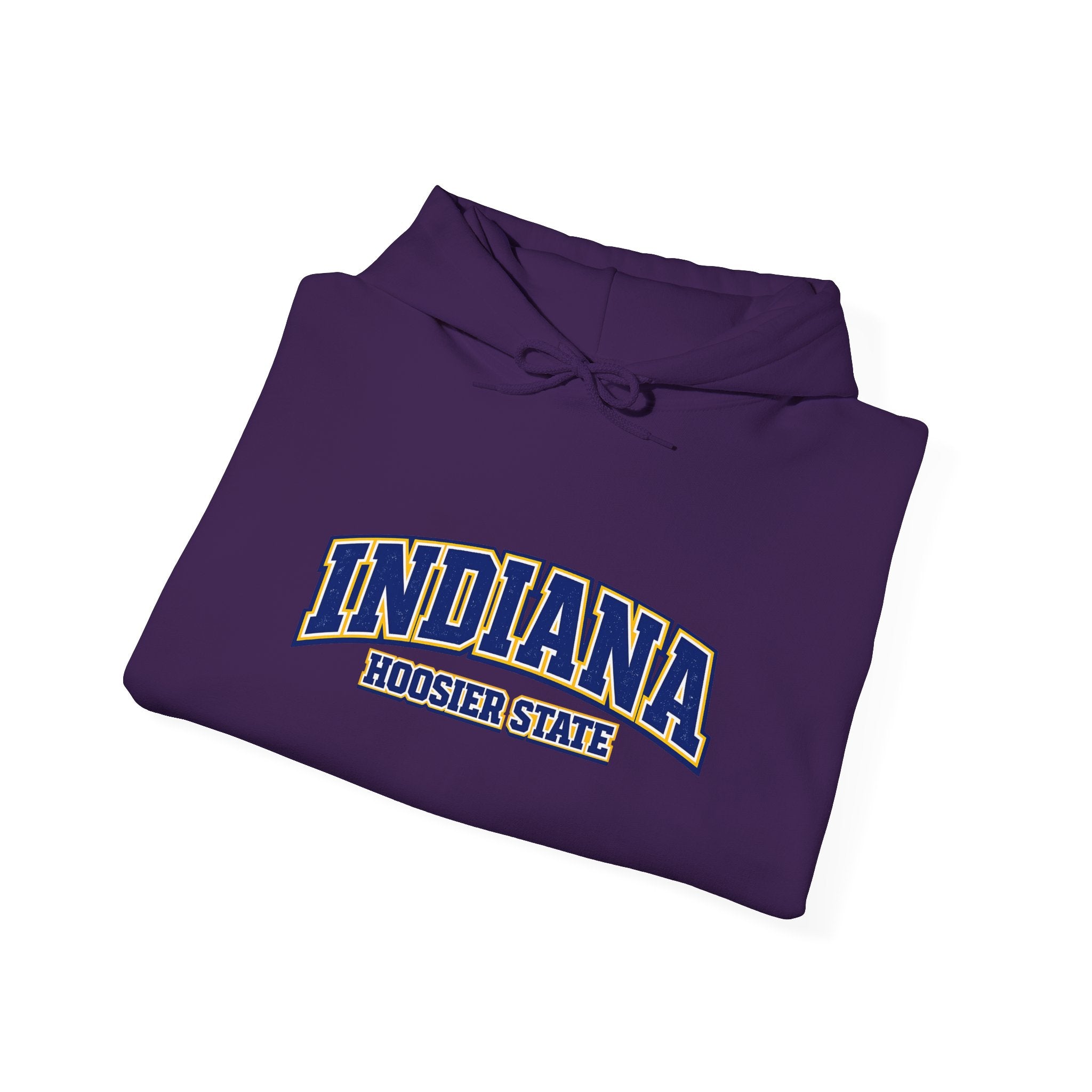 Indiana Hoosier State Heavy Blend Hooded Sweatshirt