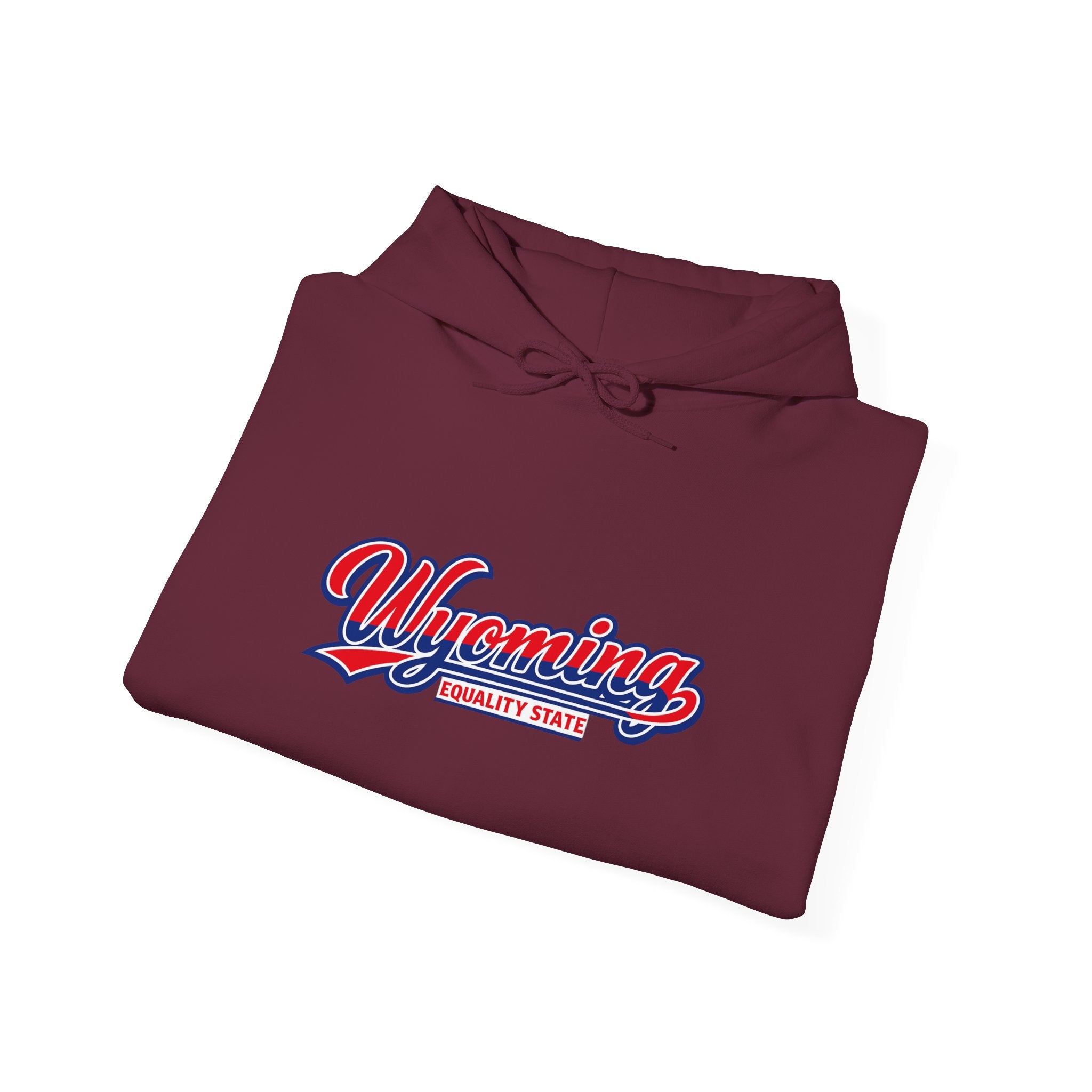 Wyoming Equality State Heavy Blend Hooded Sweatshirt
