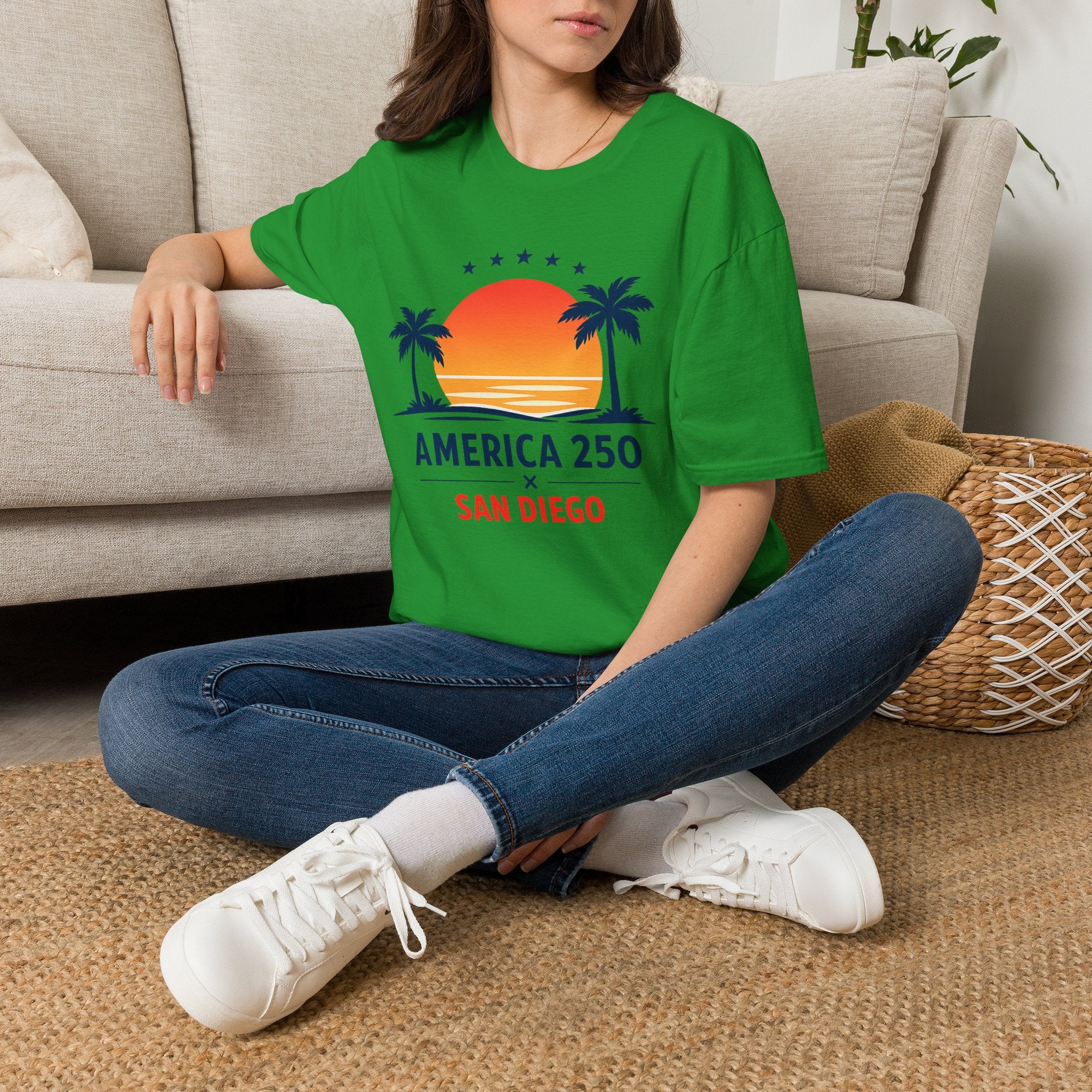 America 250 San Diego California Tee