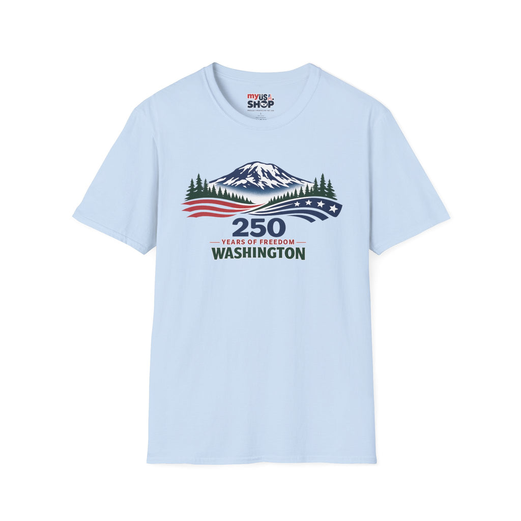 America 250 Washington T-Shirt - Unisex Softstyle T-Shirt
