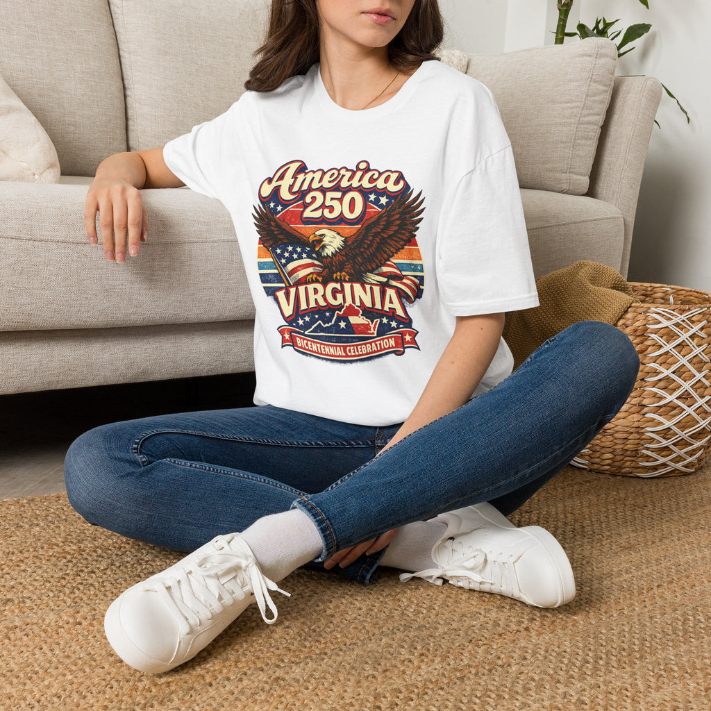 America 250 - Eagle Virginia Design Tee