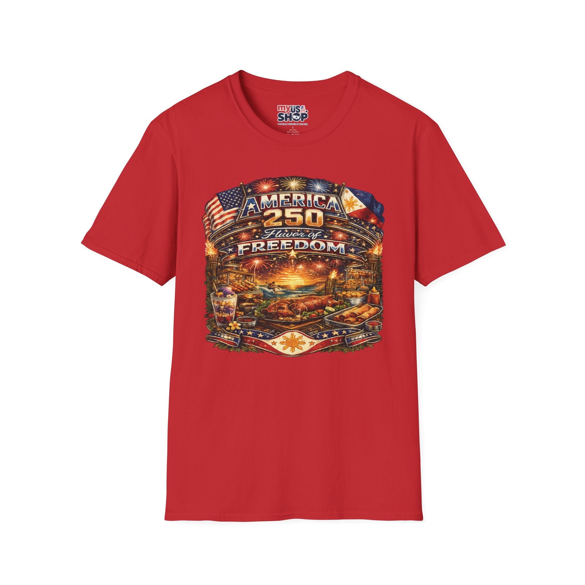 America 250  Filipino American Flavor of Freedom' — Patriotic 250th Anniversary