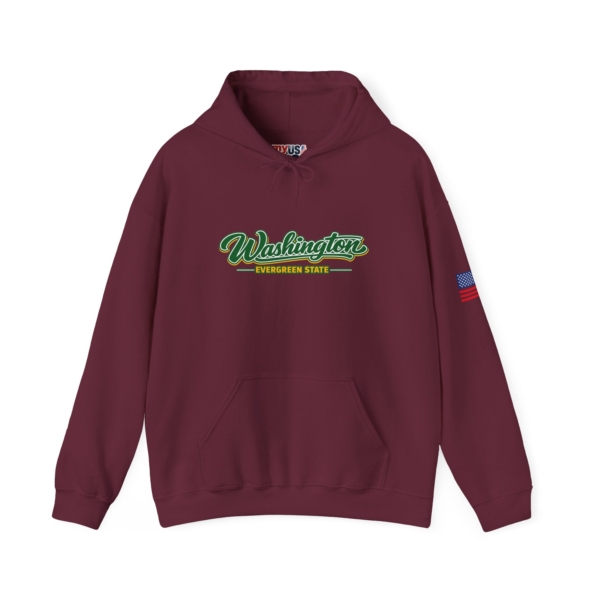 Washington Evergreen State Heavy Blend Hooded Sweatshirt