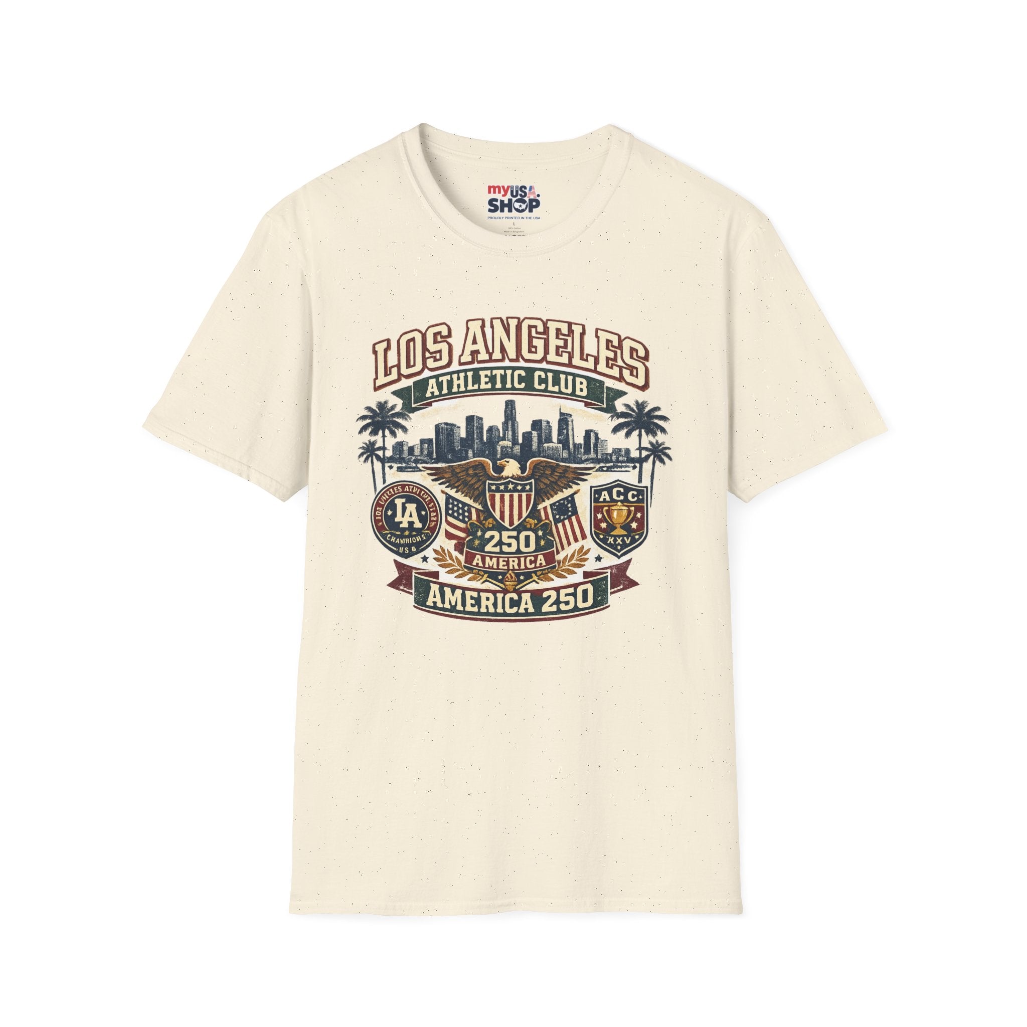 America 250 Los Angeles California La Athletic Club Tee