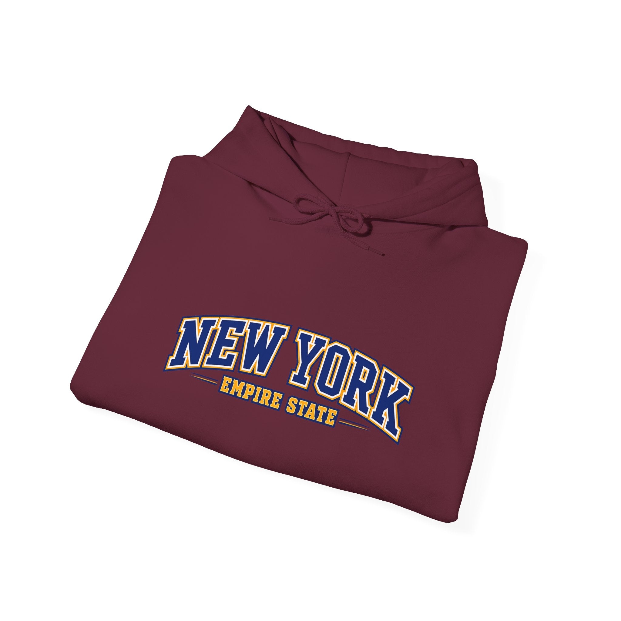 New York Empire State Heavy Blend Hooded Sweatshirt