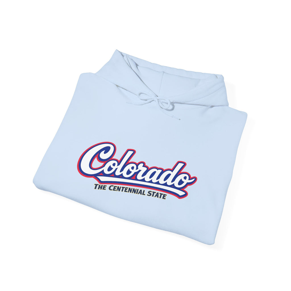 Colorado The Centennial State Heavy Blend Hooded Sweatshirt