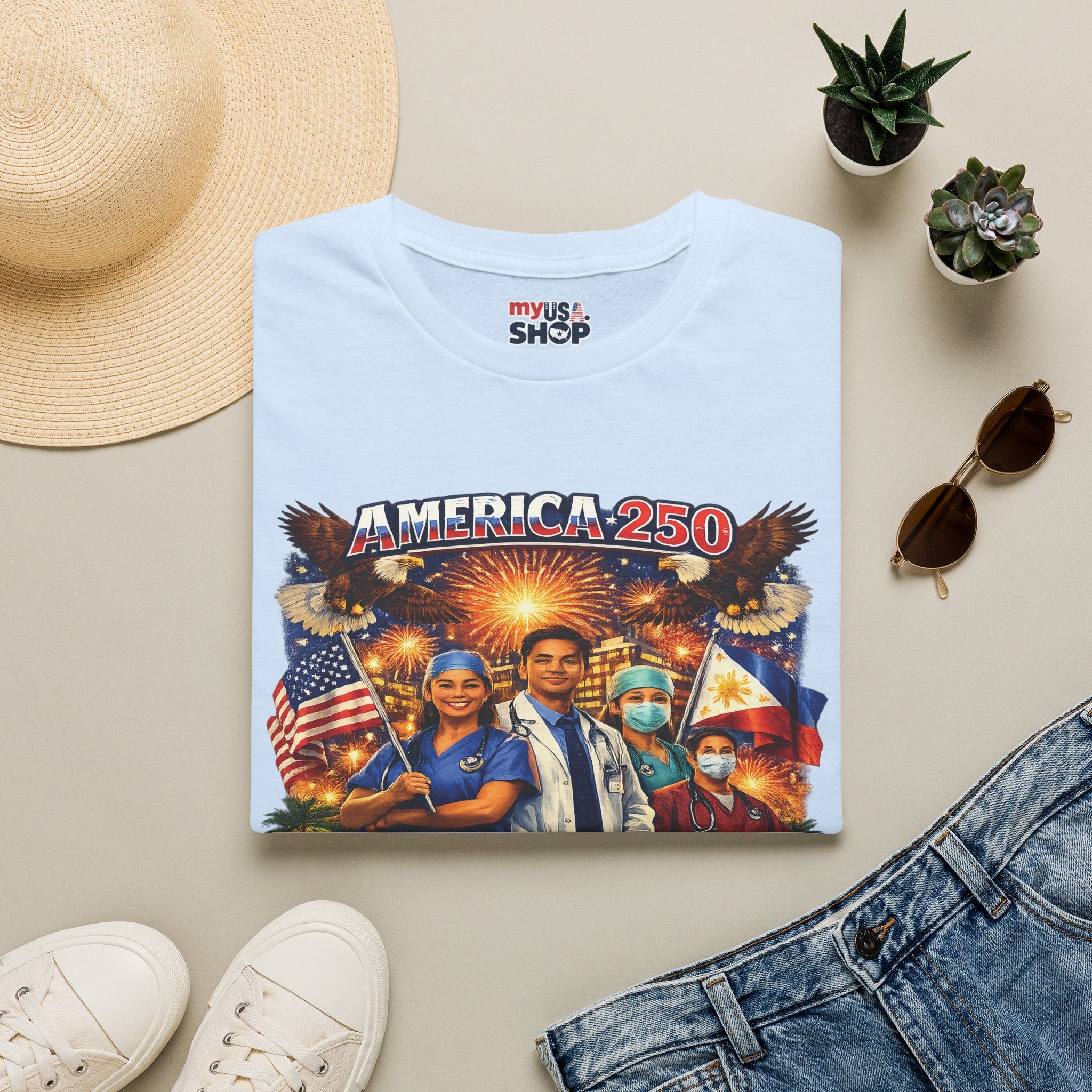 America 250 Filipino Americans — Patriotic USA Celebration