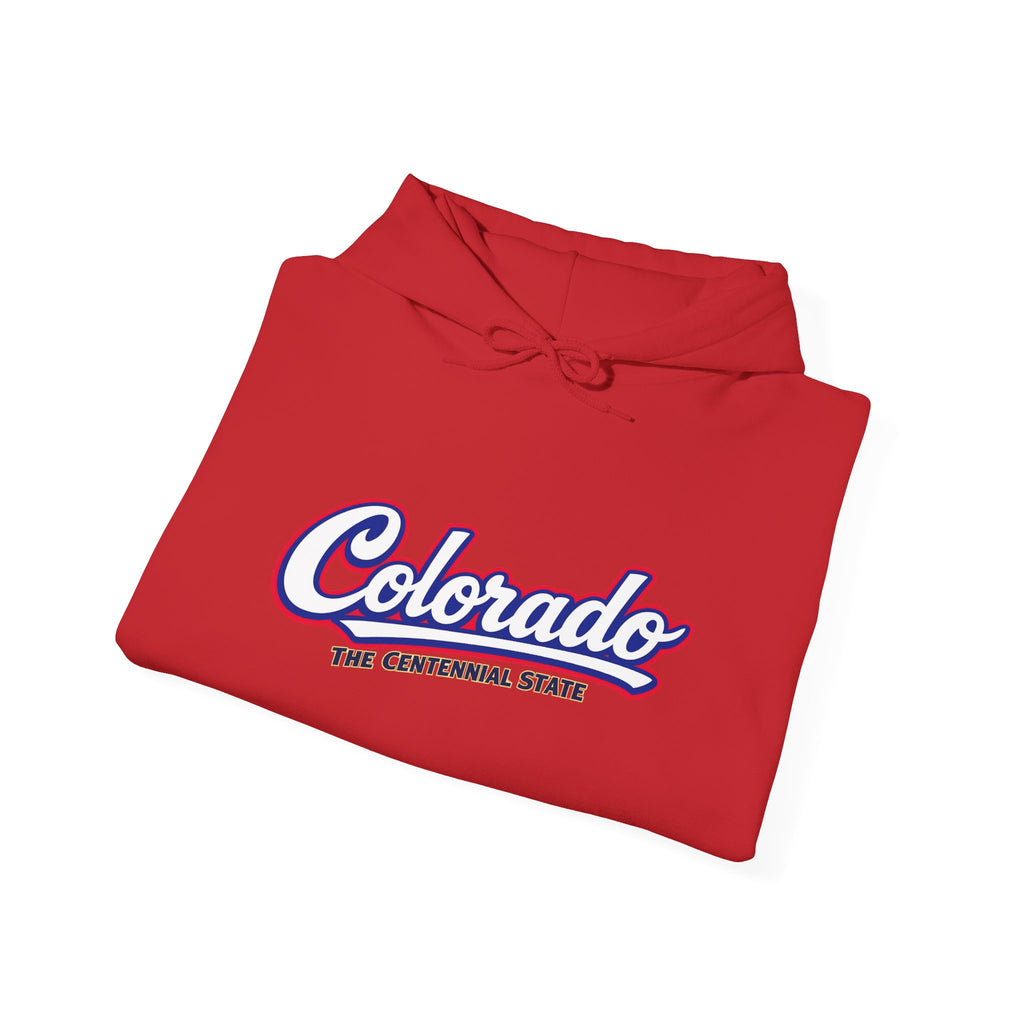 Colorado The Centennial State Heavy Blend Hooded Sweatshirt