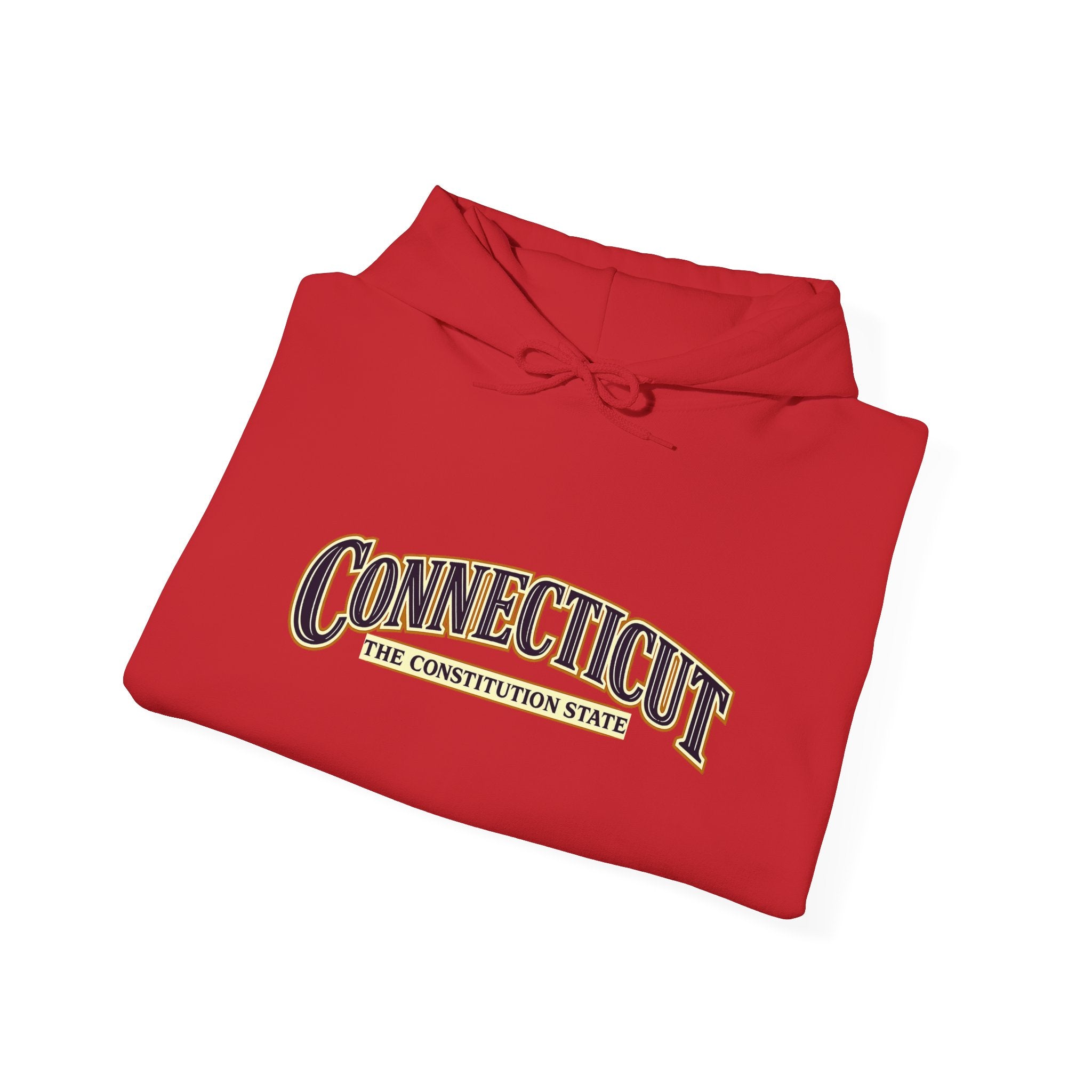 Connecticut The Constitution State Heavy Blend Hooded Sweatshirt