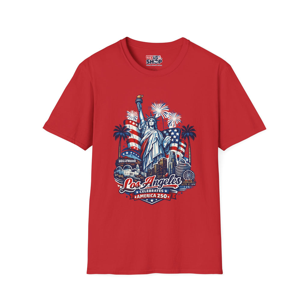 America 250 Statue of Liberty in Los Angeles California Tee