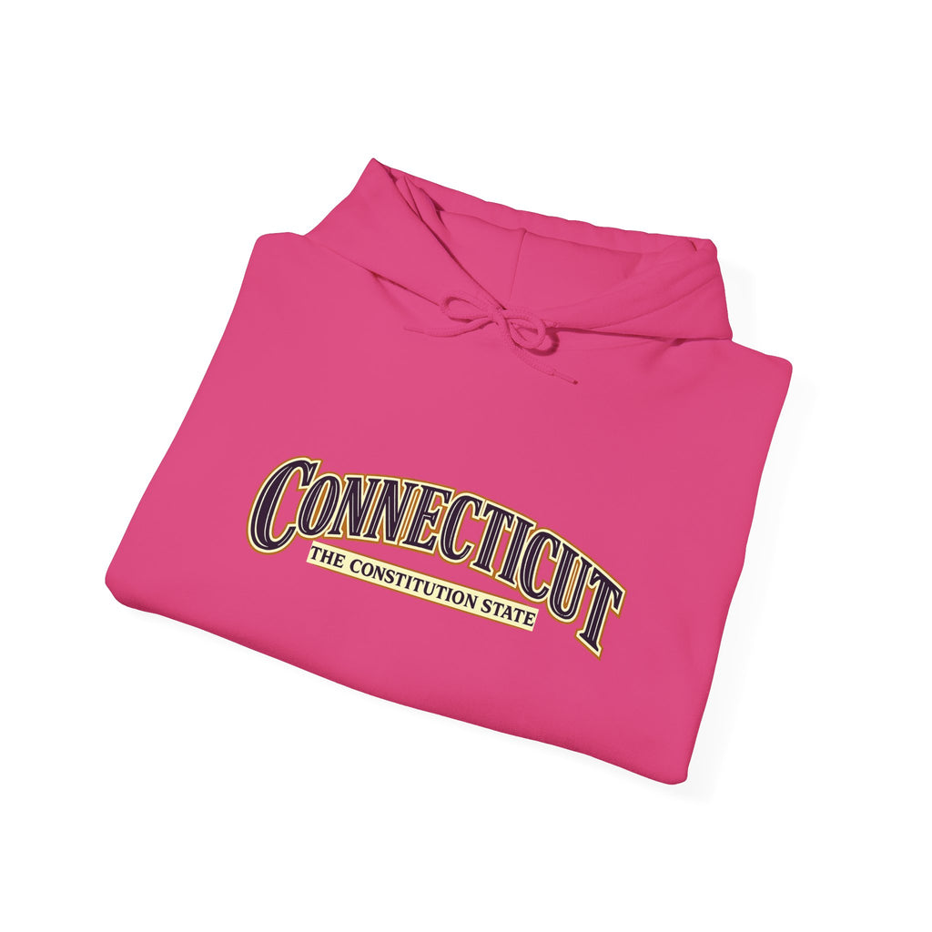 Connecticut The Constitution State Heavy Blend Hooded Sweatshirt