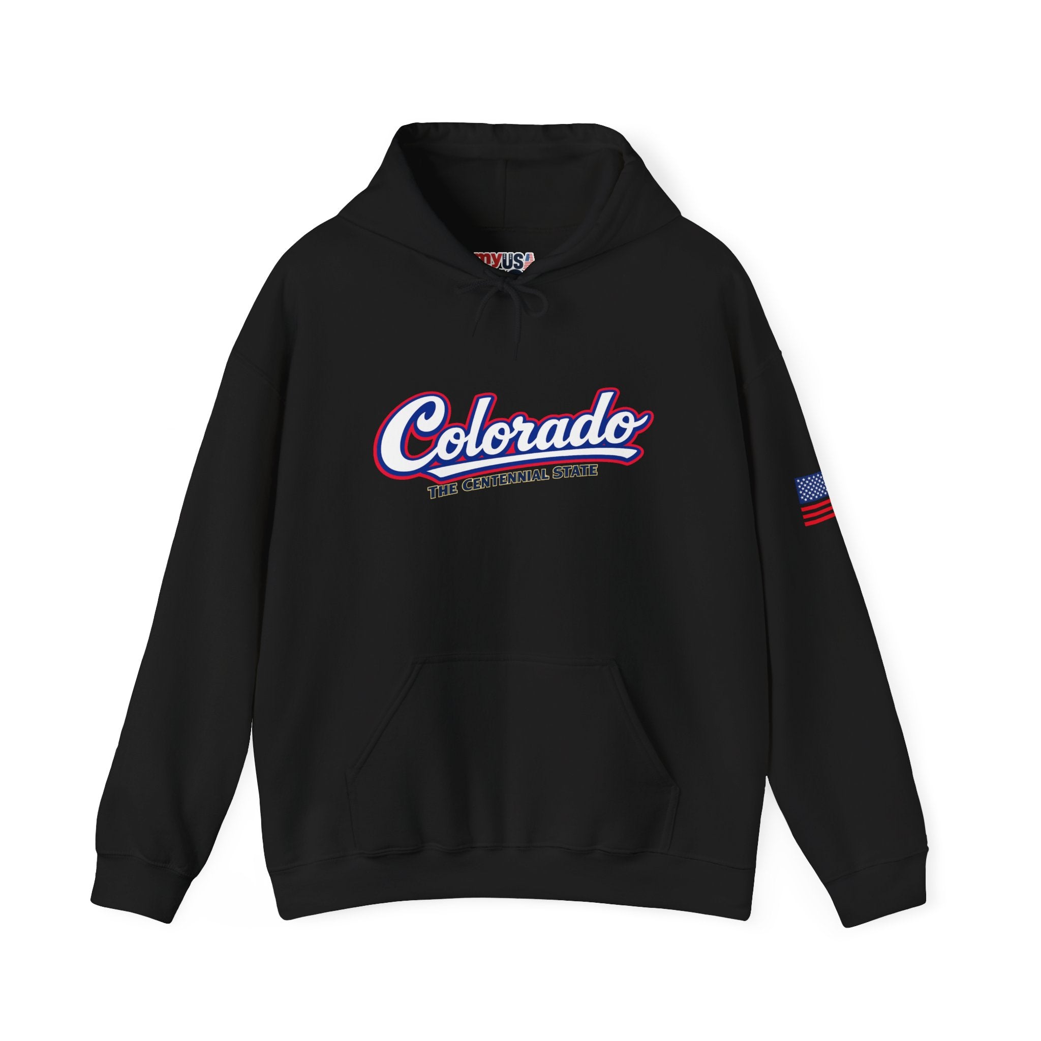 Colorado The Centennial State Heavy Blend Hooded Sweatshirt