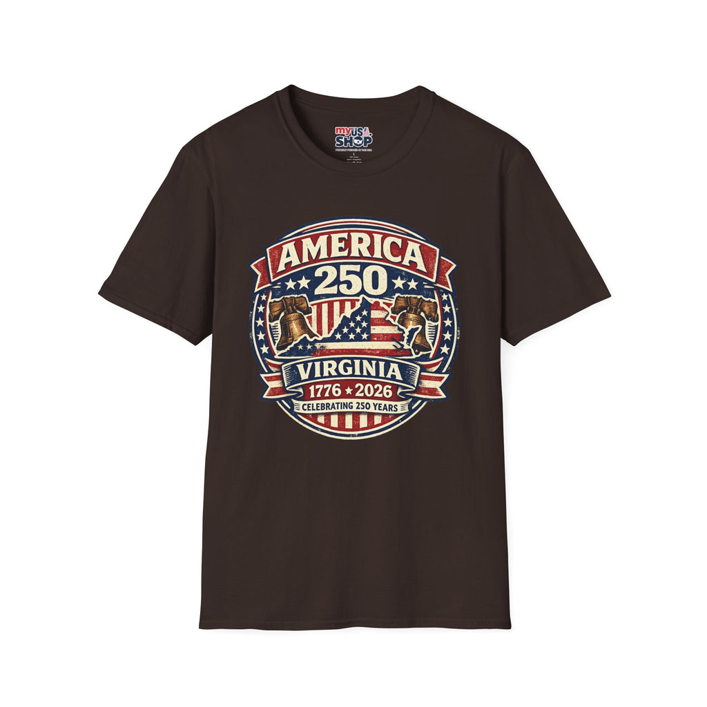 America 250 Virginia Commemorative T-Shirt — 1776–2026 Celebration Tee