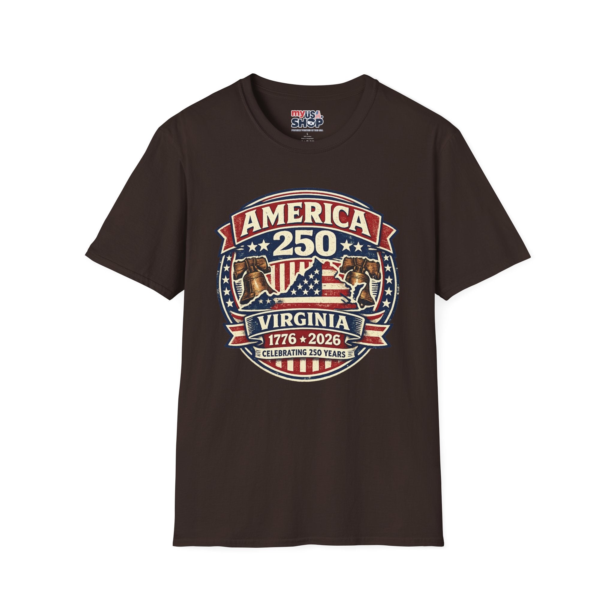 America 250 Virginia Commemorative T-Shirt — 1776–2026 Celebration Tee