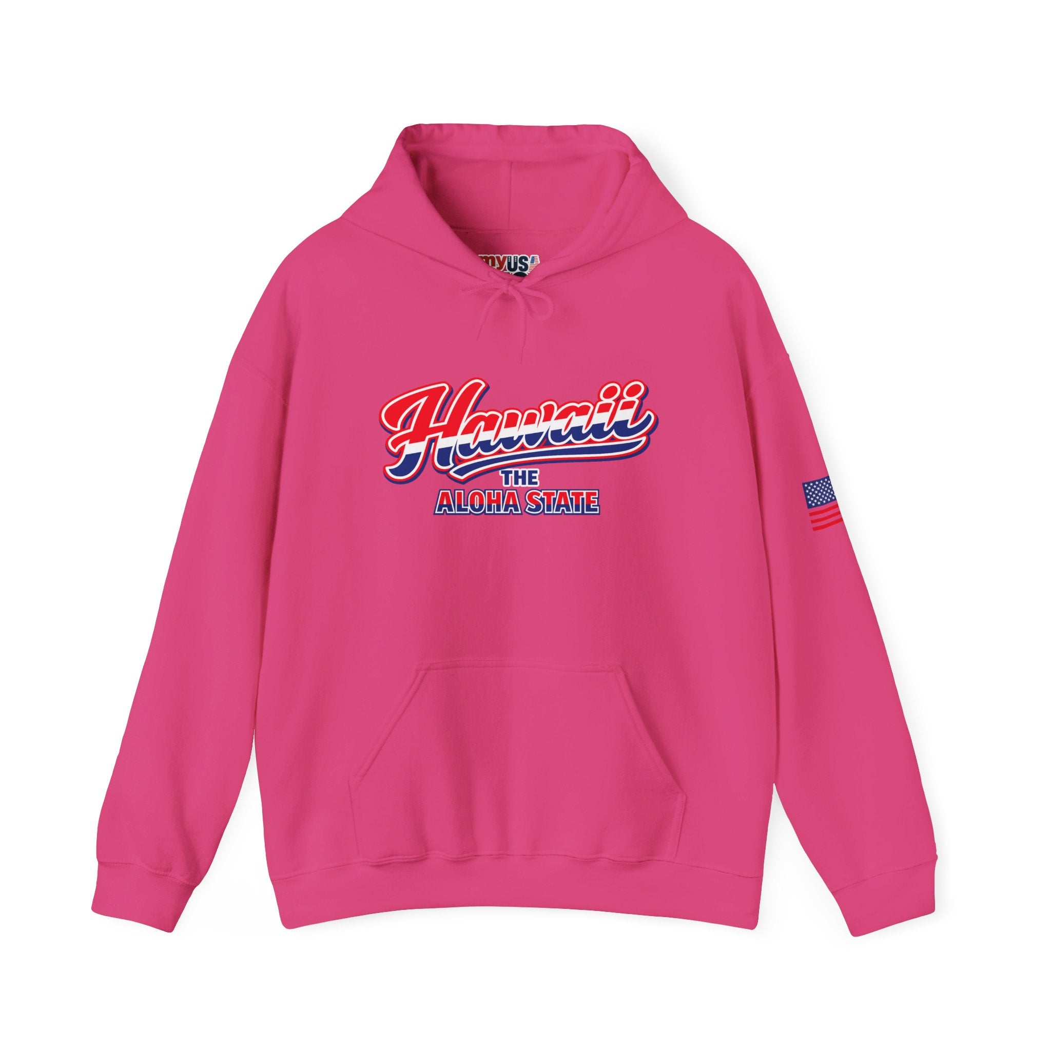 Hawaii The Aloha State Heavy Blend Hooded Sweatshirt