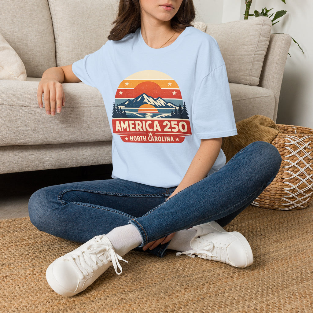 America 250 North Carolina - Mountain Sunset T-Shirt