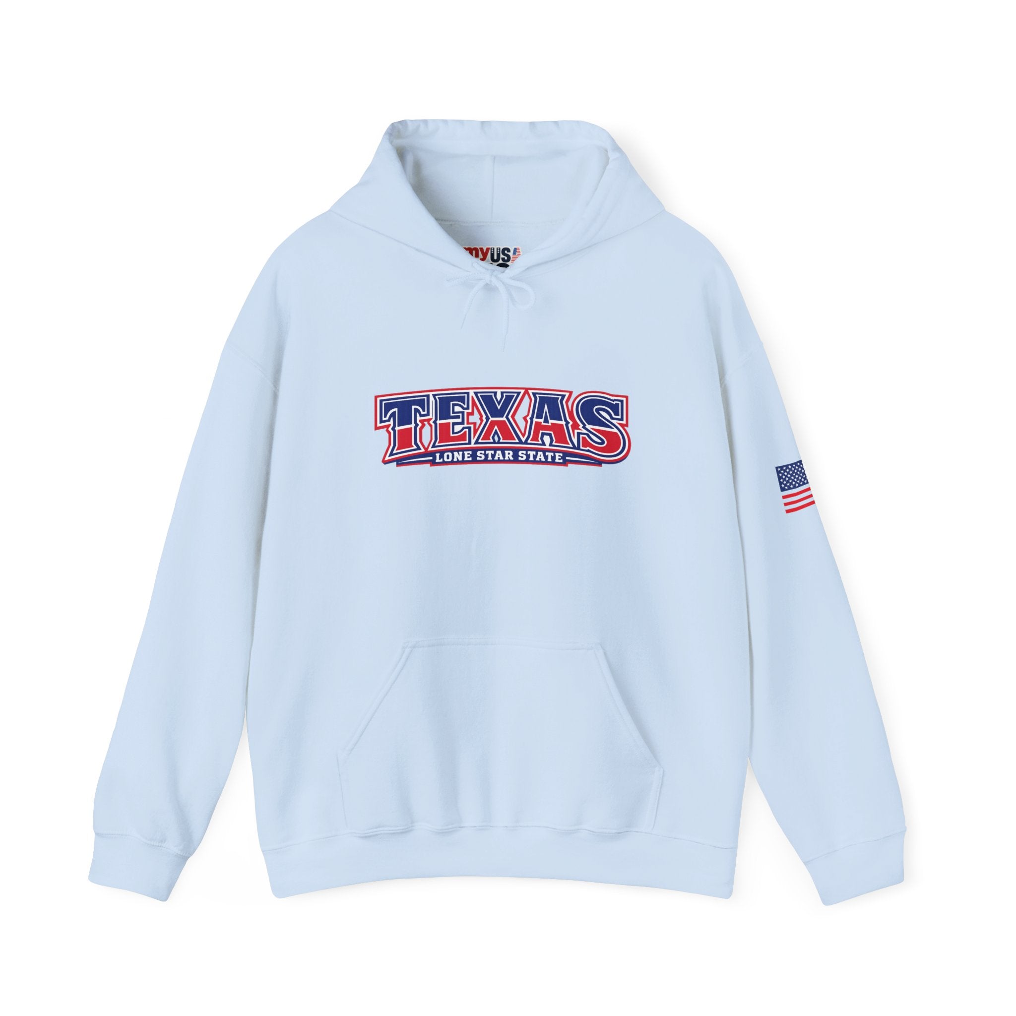 Texas The Lone Star State Heavy Blend Hooded Sweatshirt