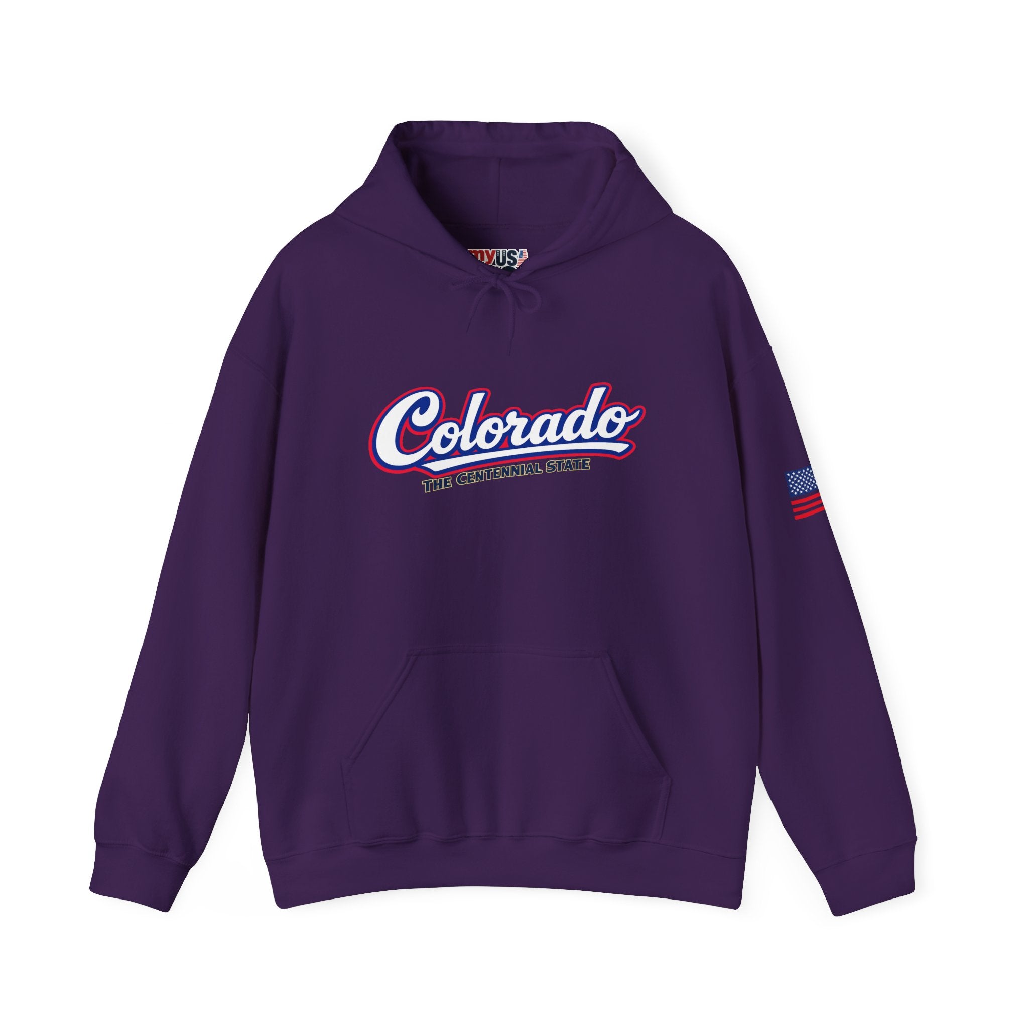 Colorado The Centennial State Heavy Blend Hooded Sweatshirt