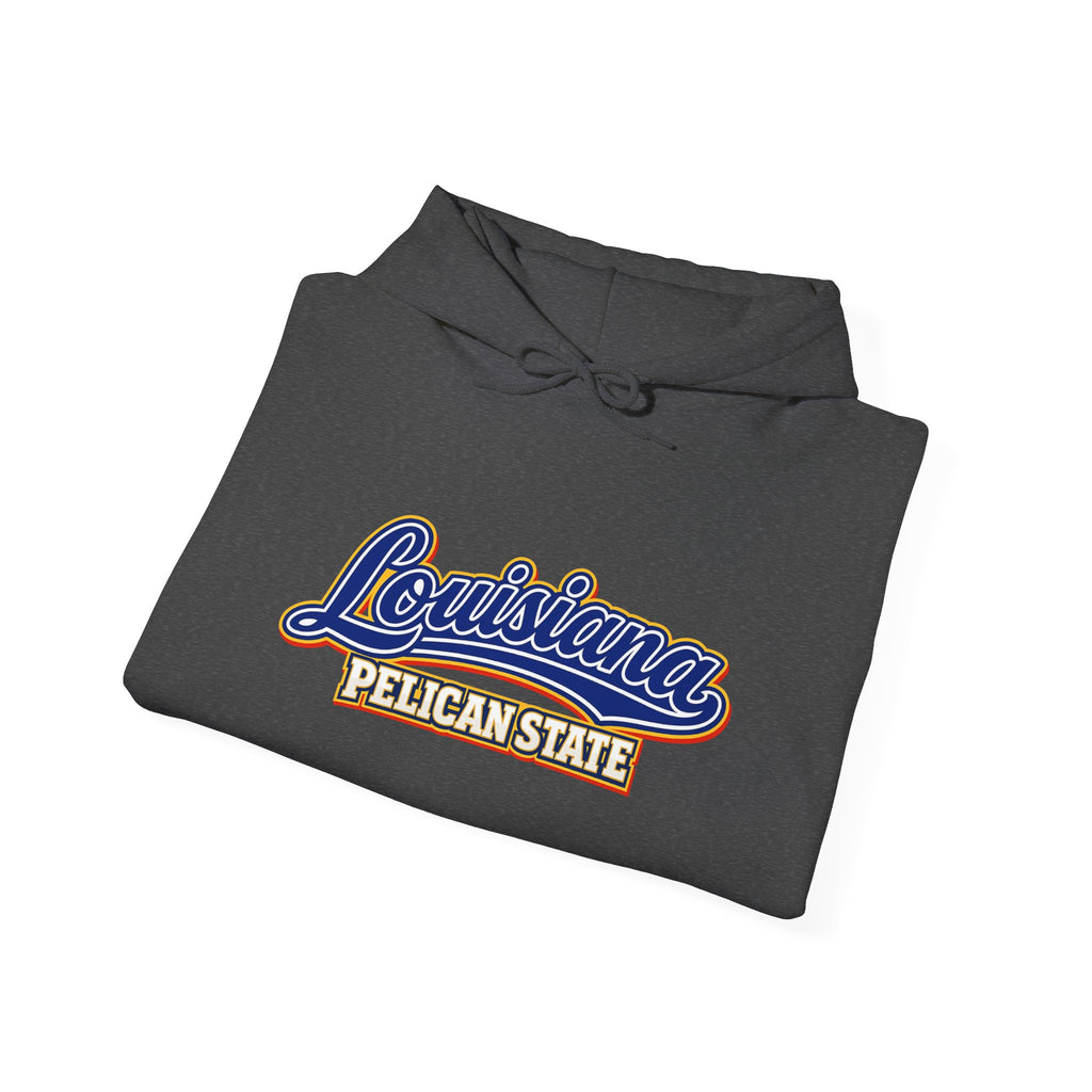 Louisiana Pelican State Heavy Blend Hooded Sweatshirt