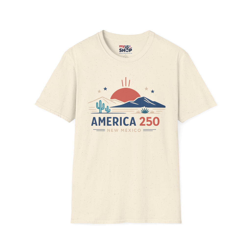 America 250 T-Shirt — New Mexico Desert Sunrise Graphic Tee
