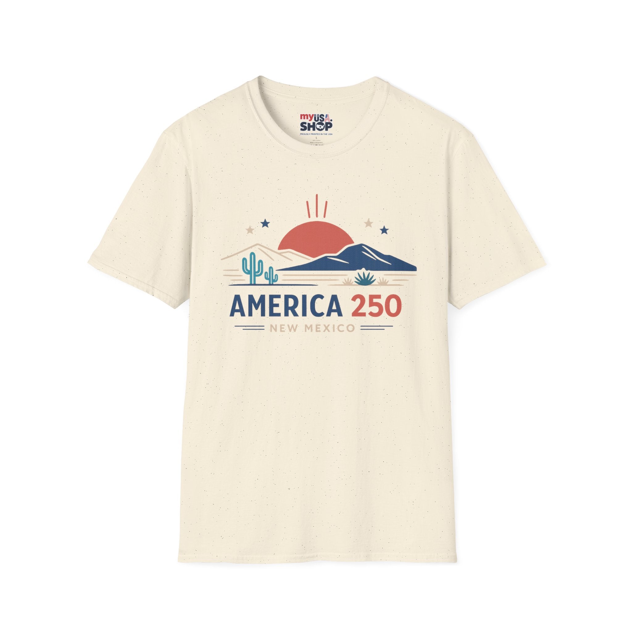 America 250 T-Shirt — New Mexico Desert Sunrise Graphic Tee