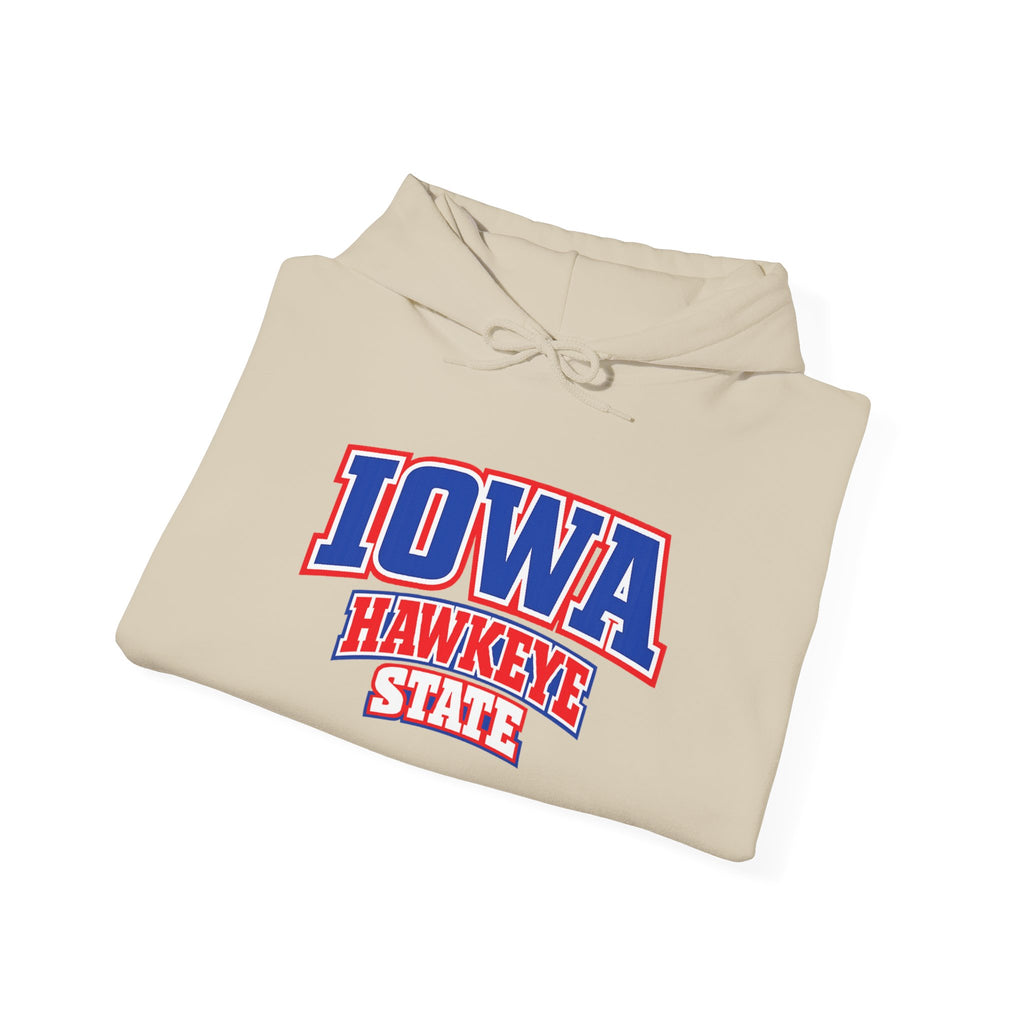 Iowa Hawkeye State Heavy Blend Hooded Sweatshirt