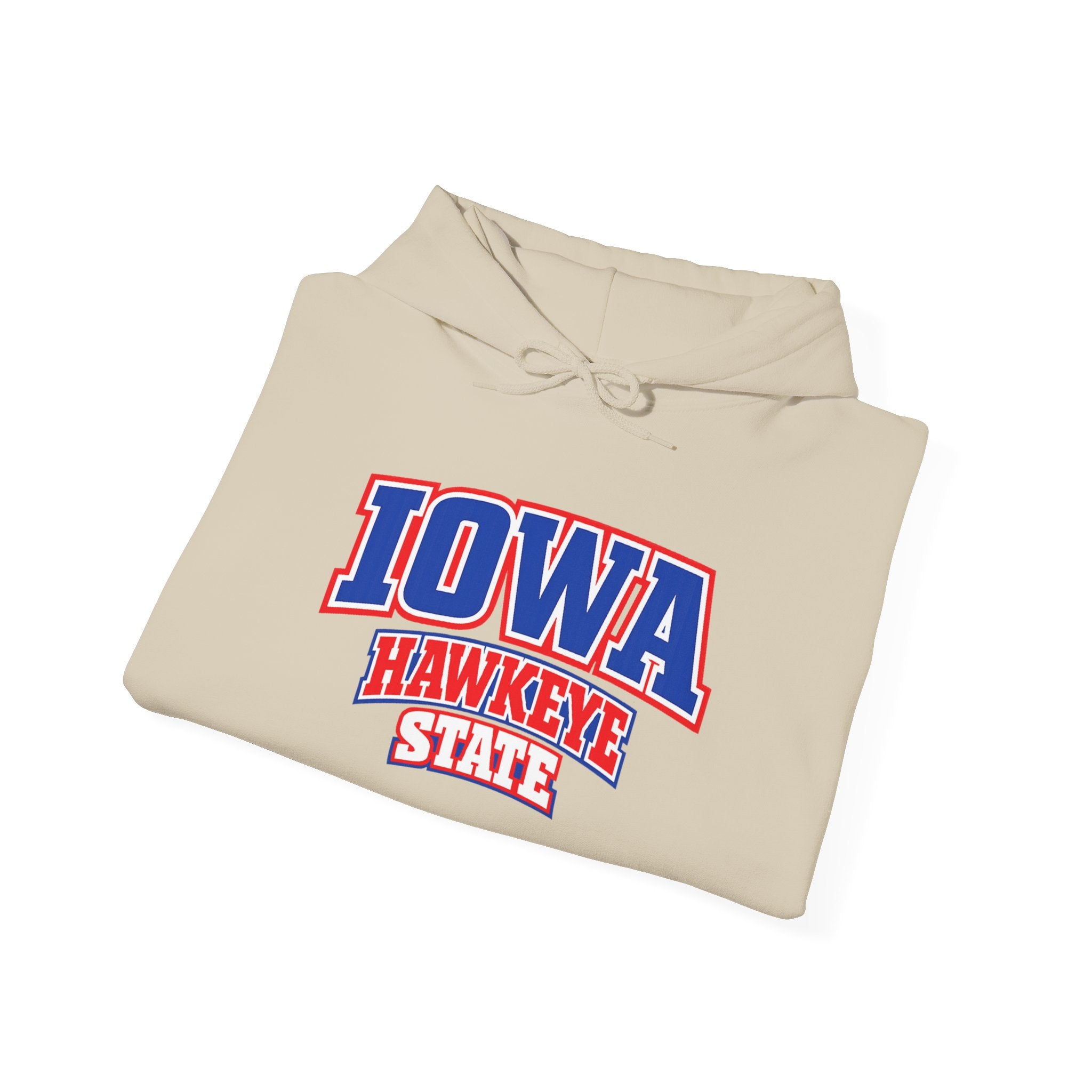 Iowa Hawkeye State Heavy Blend Hooded Sweatshirt
