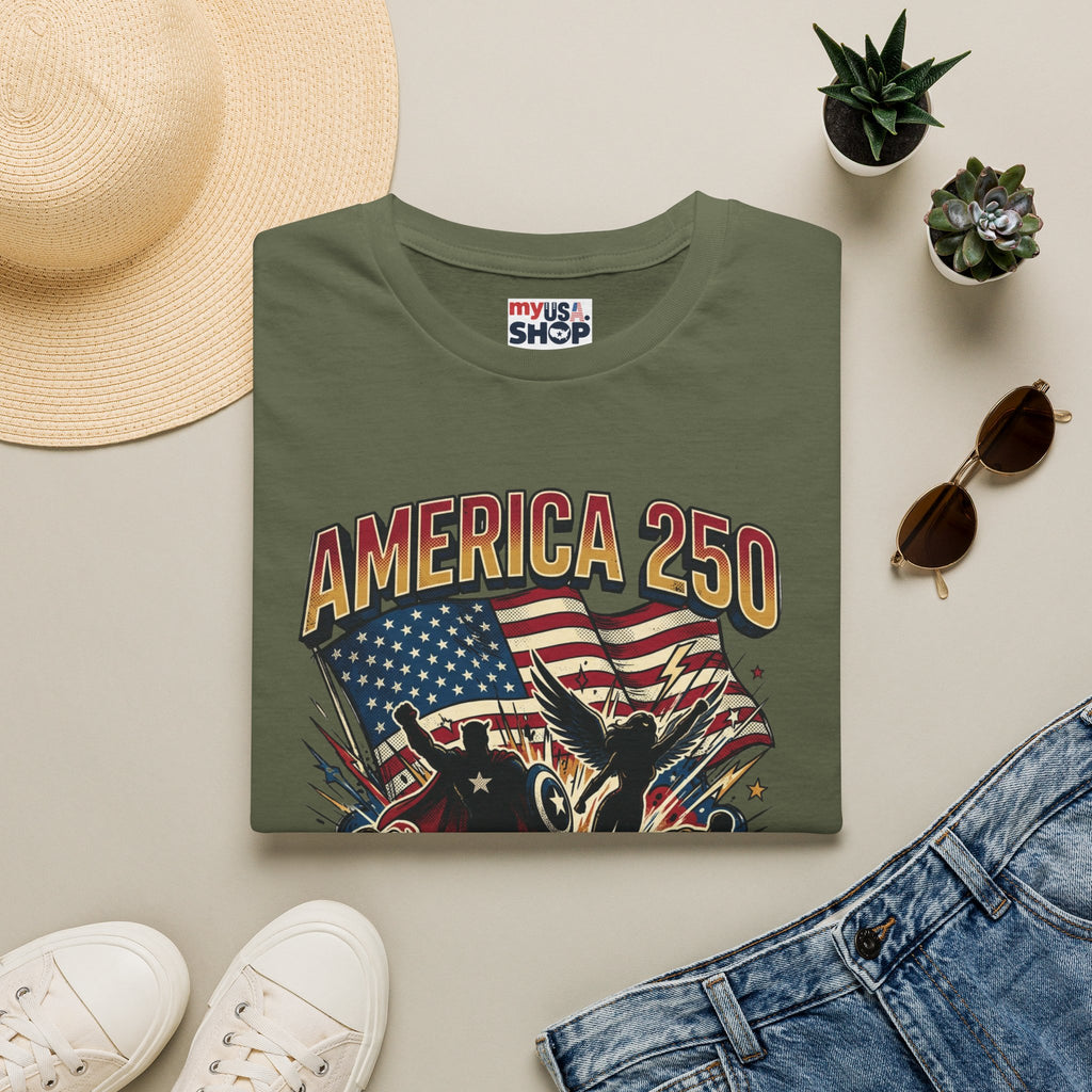 America 250 Unisex Softstyle T-Shirt - Celebrate 250 Years of American Freedom Pop Culture