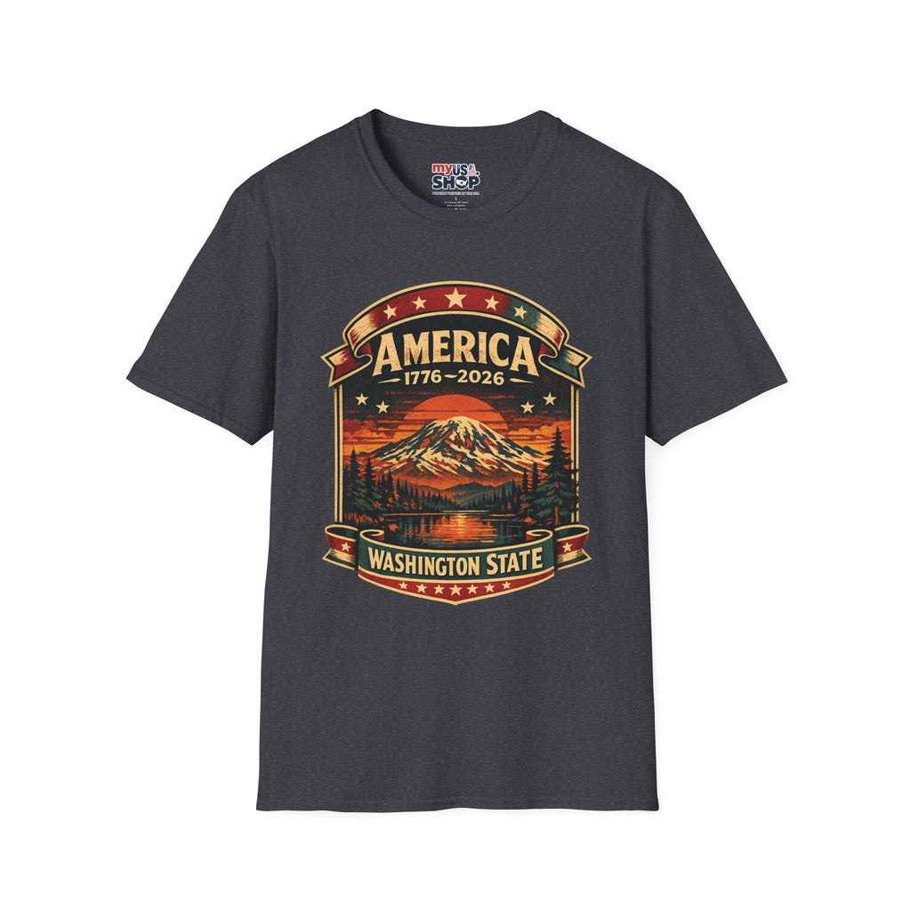 America 250 - Washington State Vintage T-Shirt