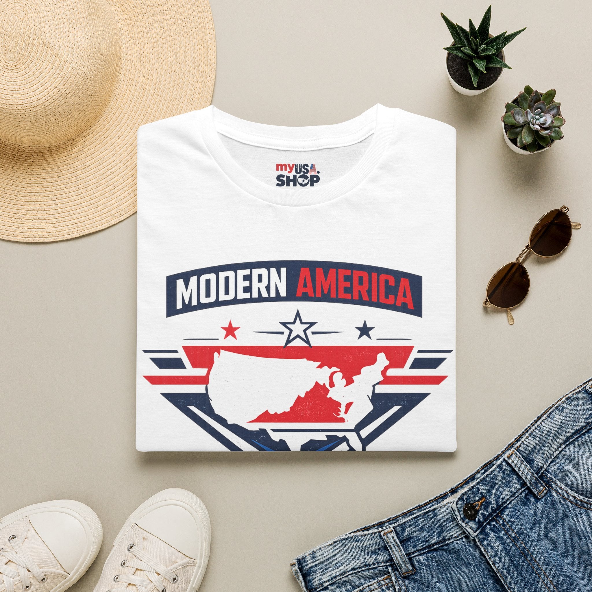 America 250 Virginia T‑Shirt — Patriotic USA State Graphic Tee