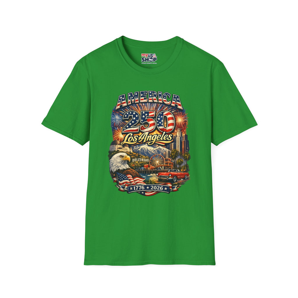 America 250 Los Angeles Hollywood Santa Monica Griffith Eagle 1776 2026 California Tee