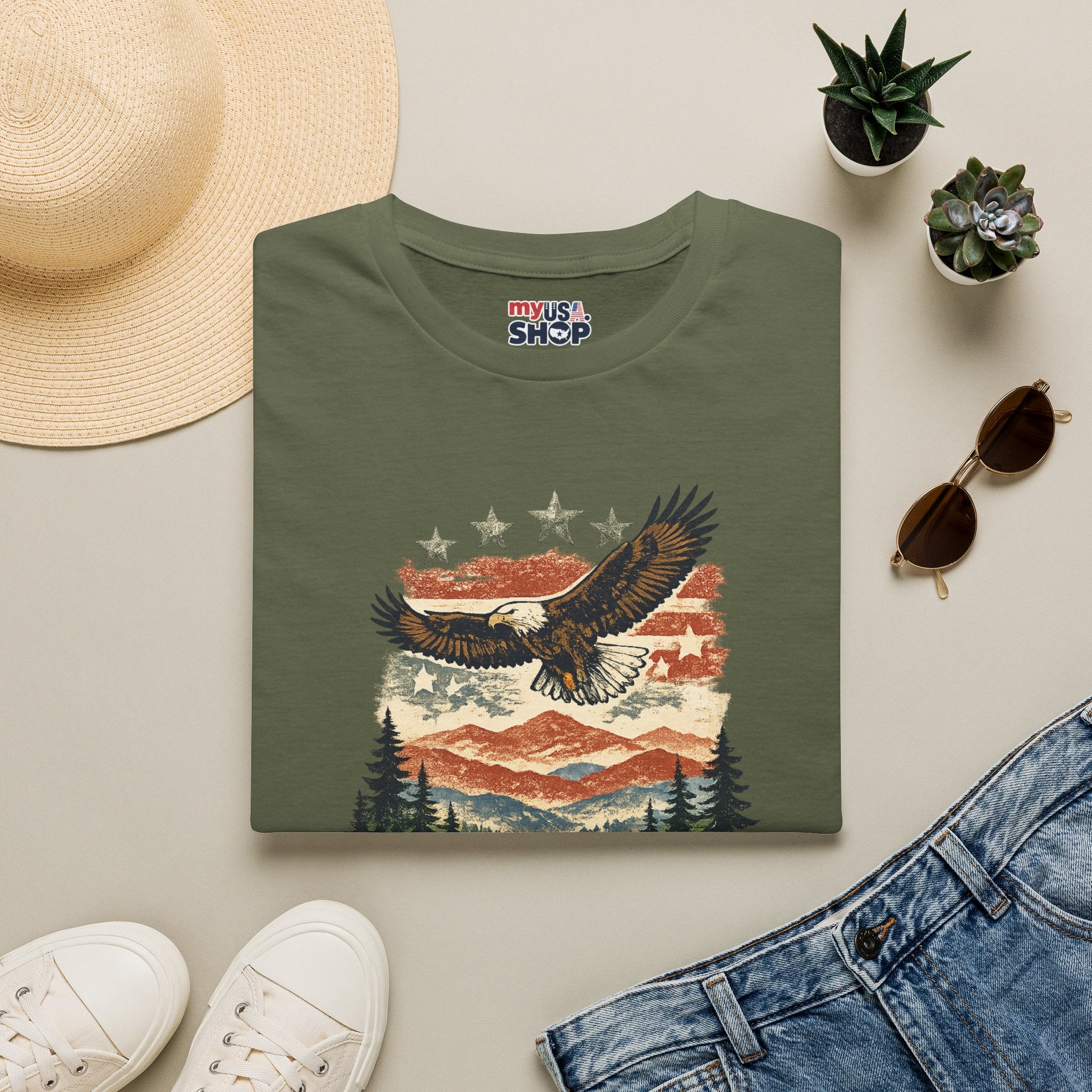 Pennsylvania America 250 Shirt — Wilderness Eagle Outdoor Graphic Tee