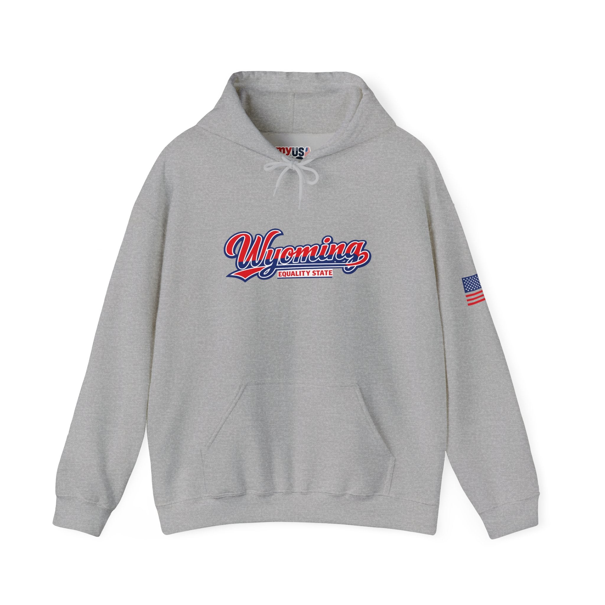 Wyoming Equality State Heavy Blend Hooded Sweatshirt