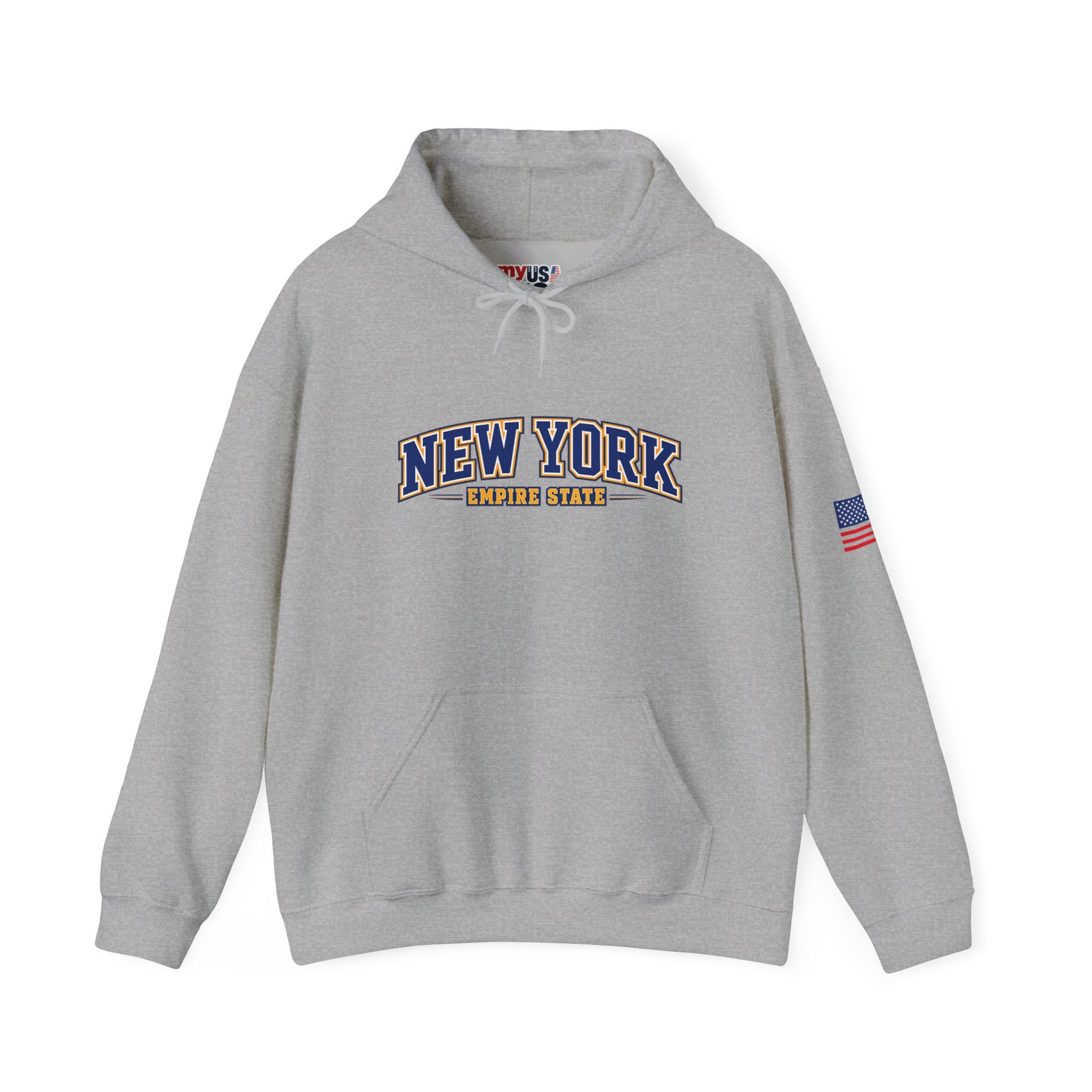 New York Empire State Heavy Blend Hooded Sweatshirt