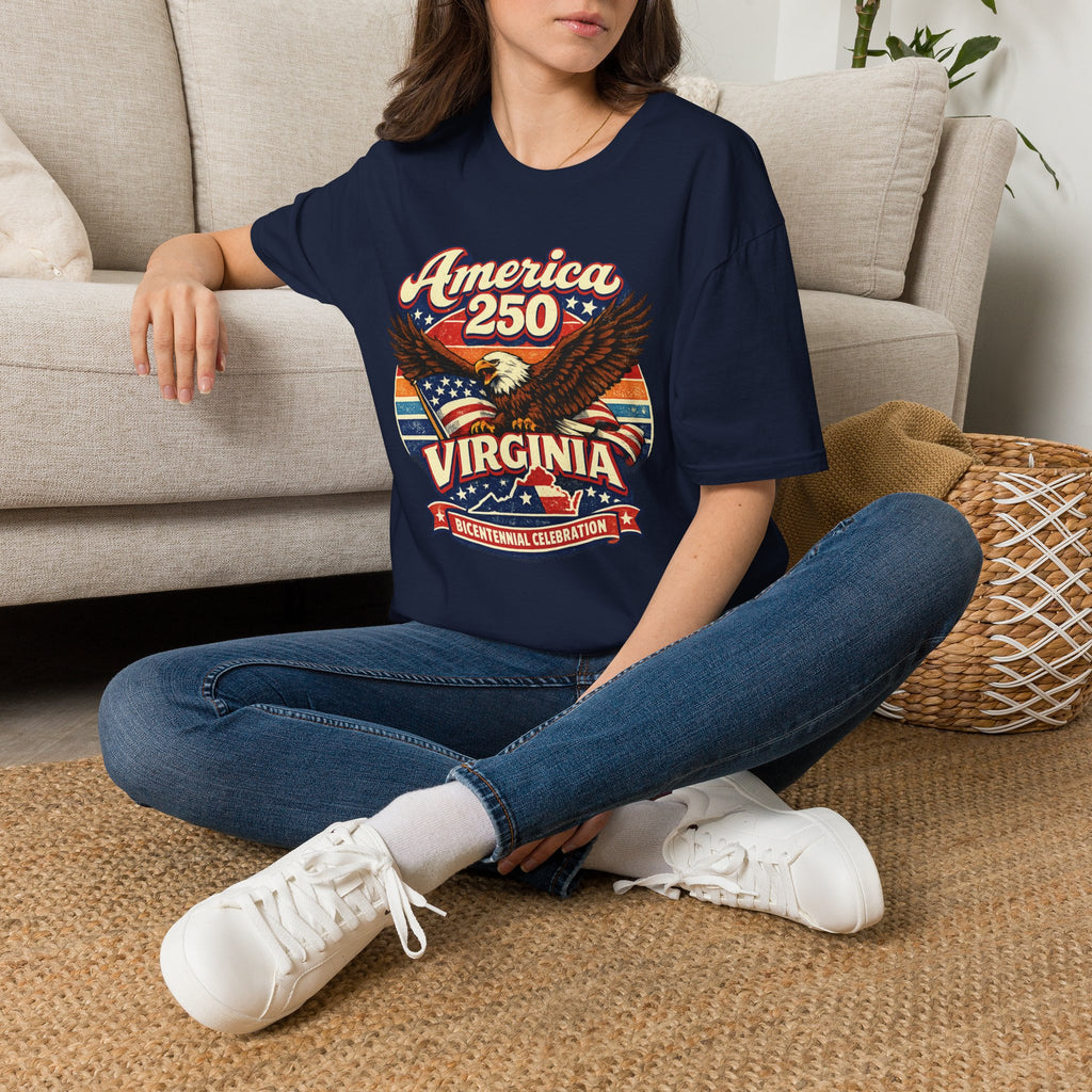 America 250 - Eagle Virginia Design Tee