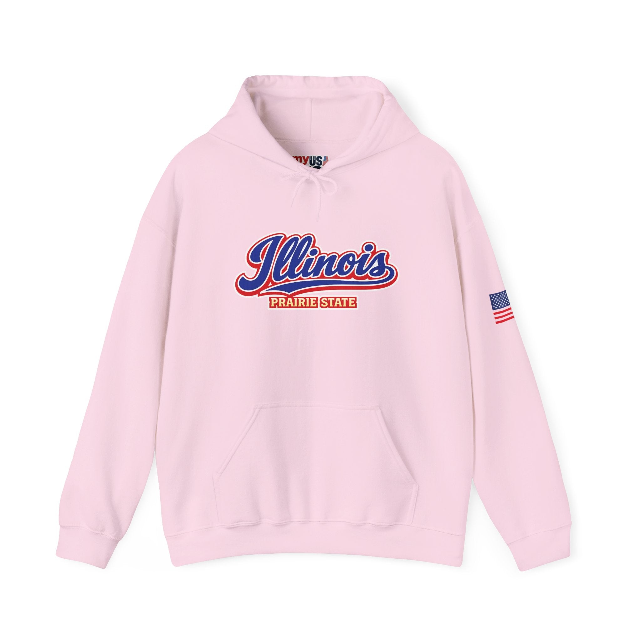 Illinois Prairie State Heavy Blend Hooded Sweatshirt