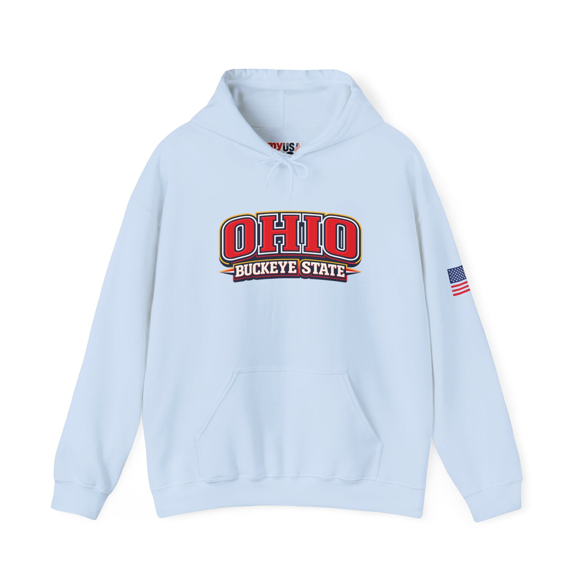 Ohio Buckeye State Heavy Blend Hooded Sweatshirt