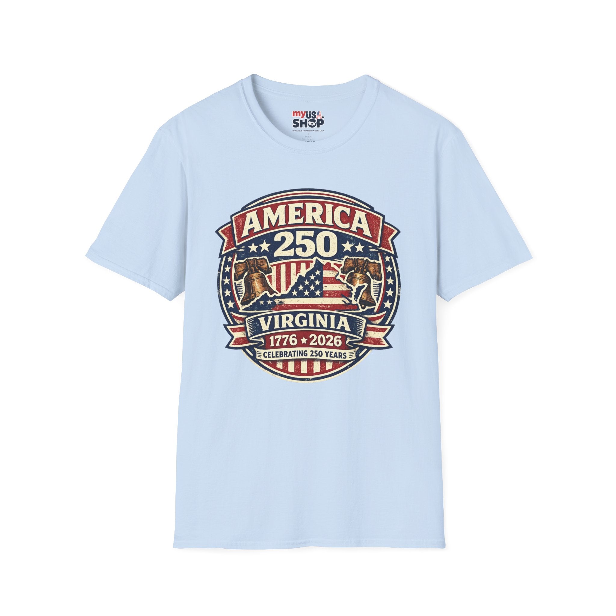 America 250 Virginia Commemorative T-Shirt — 1776–2026 Celebration Tee