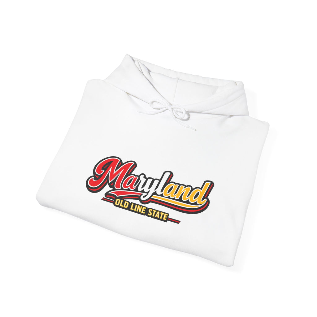 Maryland Old Line State Heavy Blend Hooded Sweatshirt