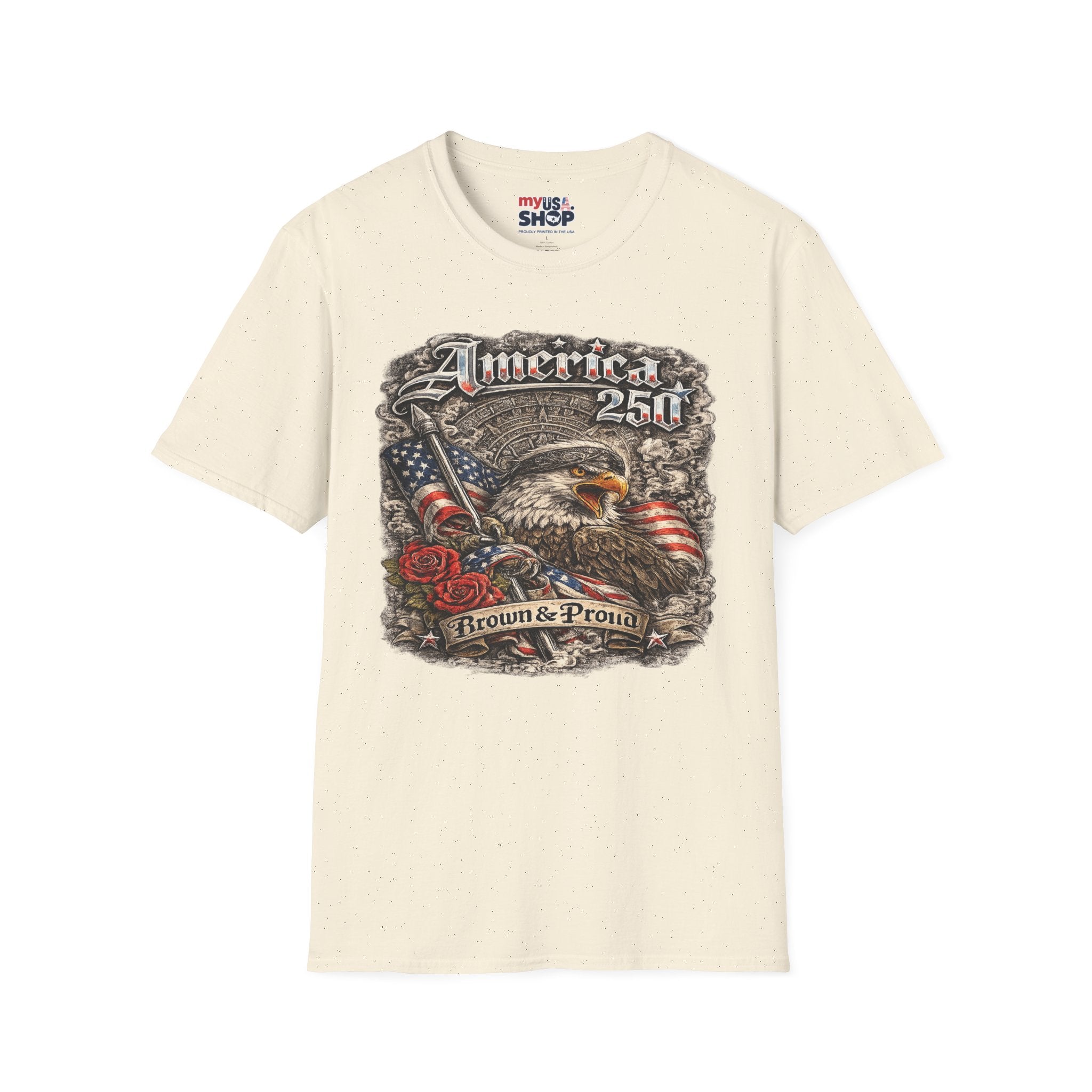 America 250 Eagle — Chicano Proud & Brave Patriotic