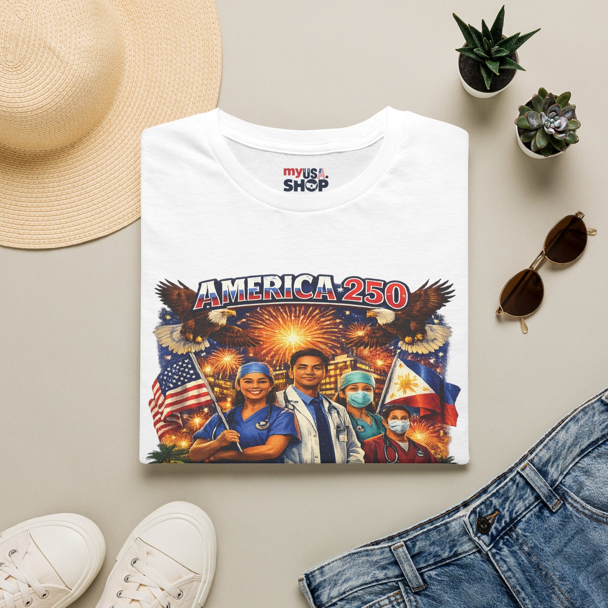 America 250 Filipino Americans — Patriotic USA Celebration