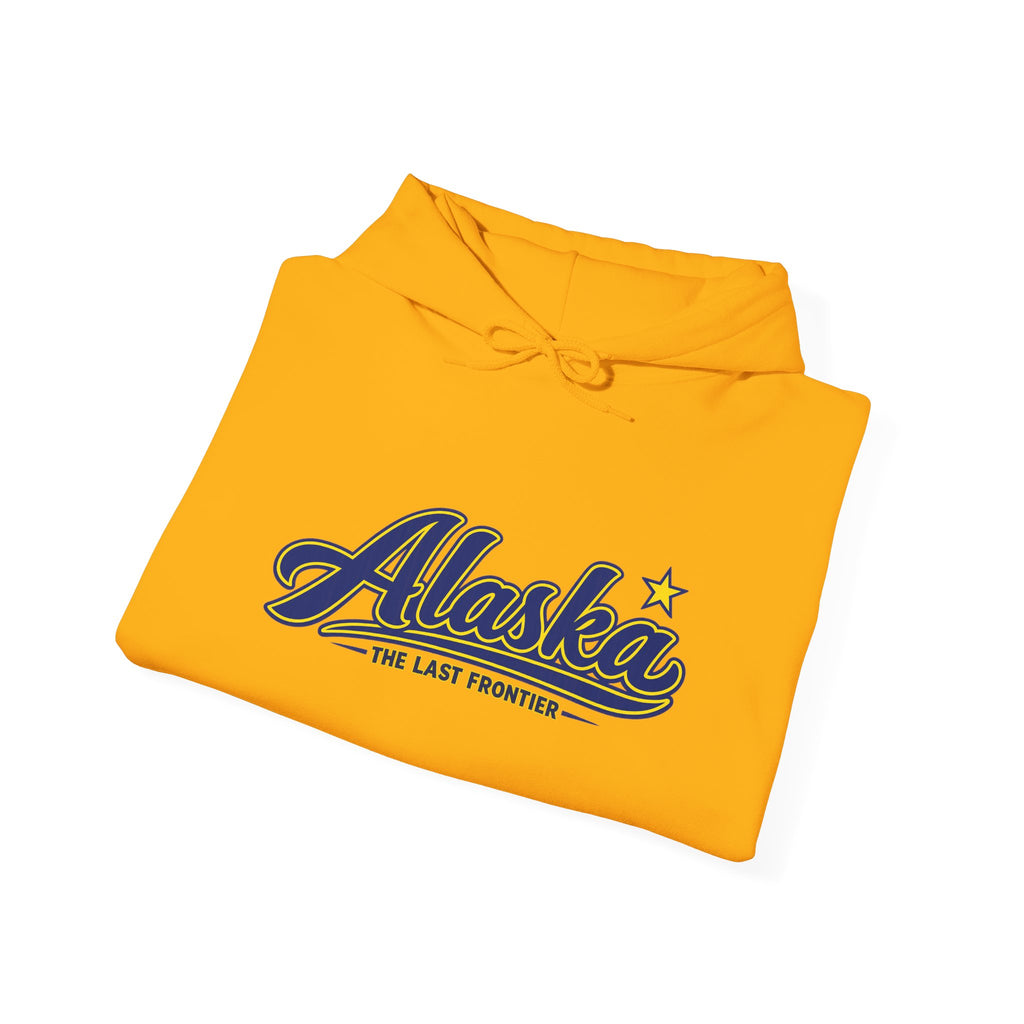 Alaska The Last Frontier Heavy Blend Hooded Sweatshirt