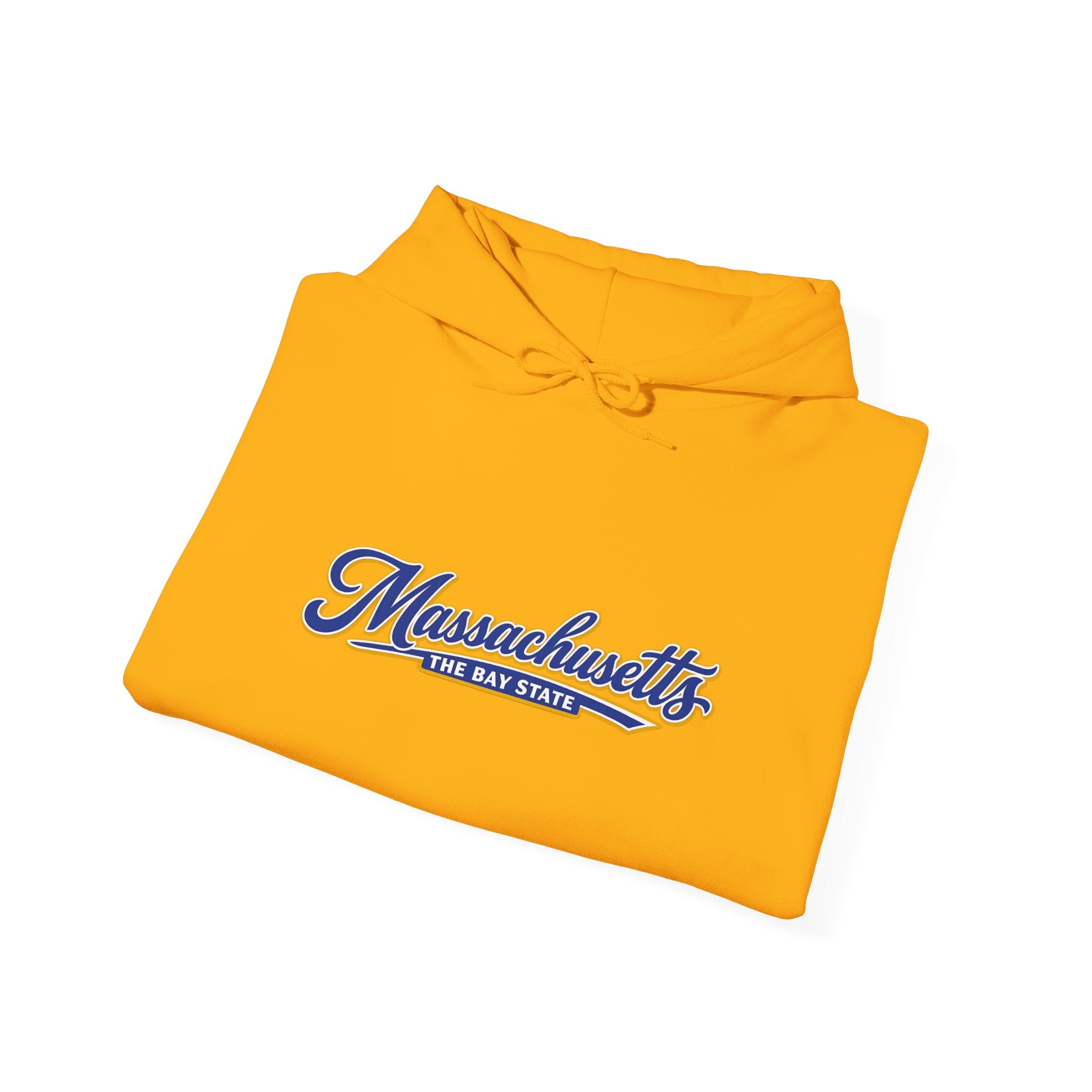Massachusetts The Bay State Heavy Blend Hooded Sweatshirt