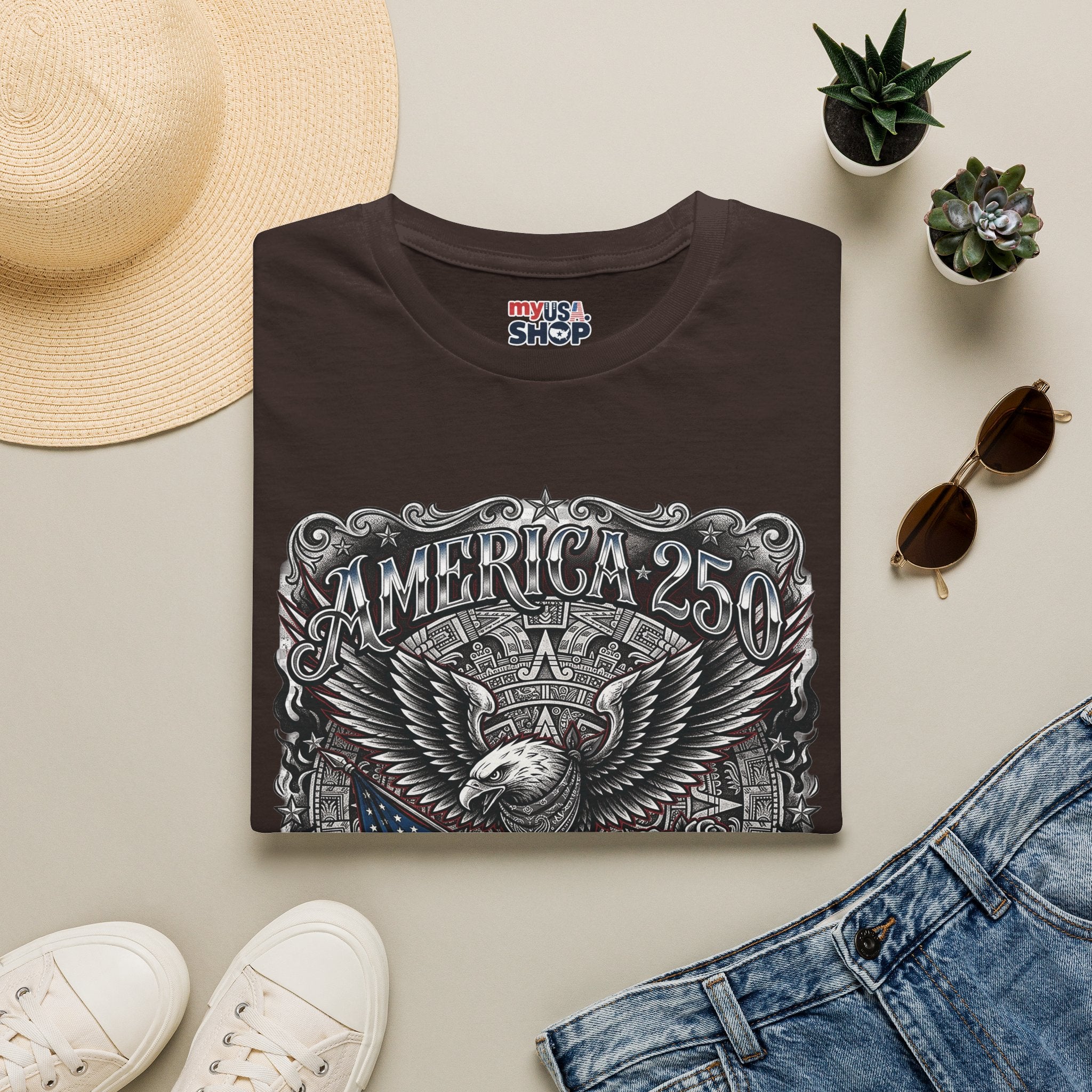 America 250 Eagle Graphic — Patriotic 250th Anniversary