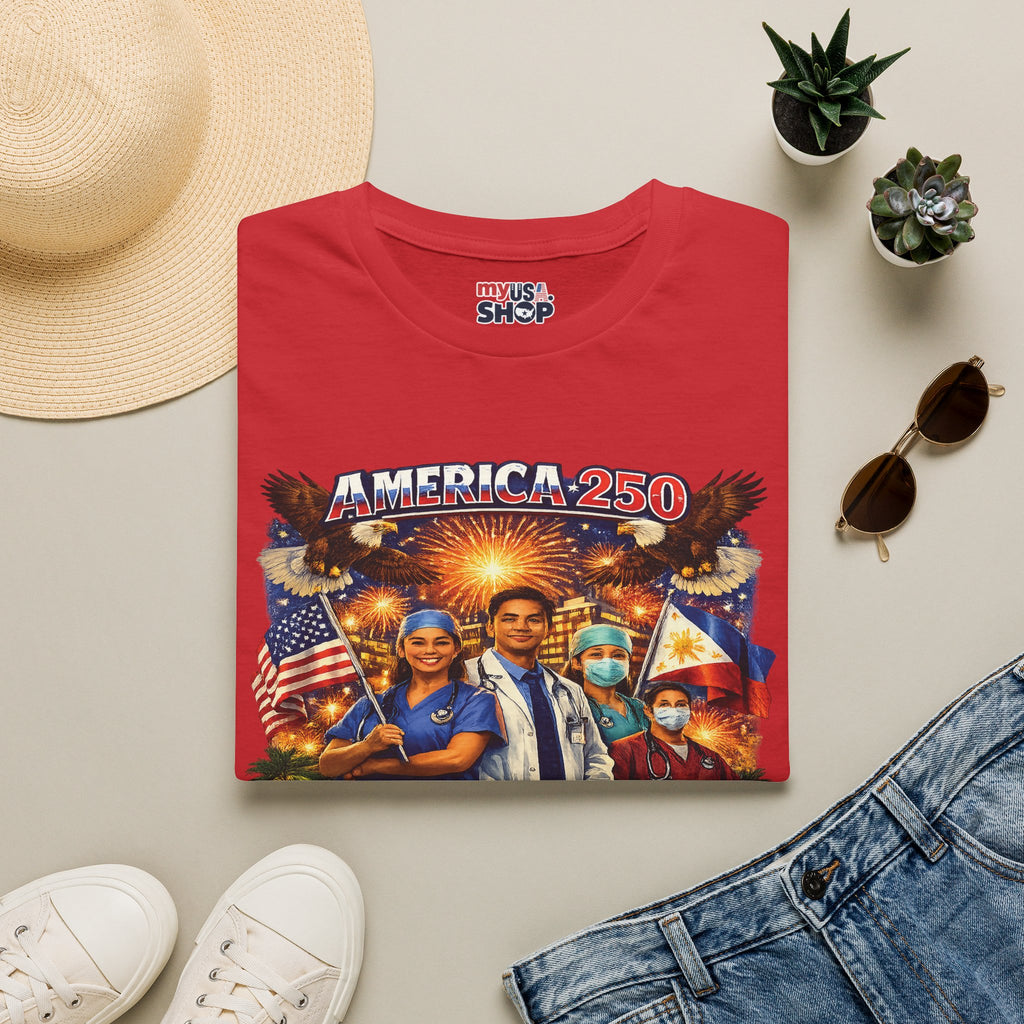 America 250 Filipino Americans — Patriotic USA Celebration