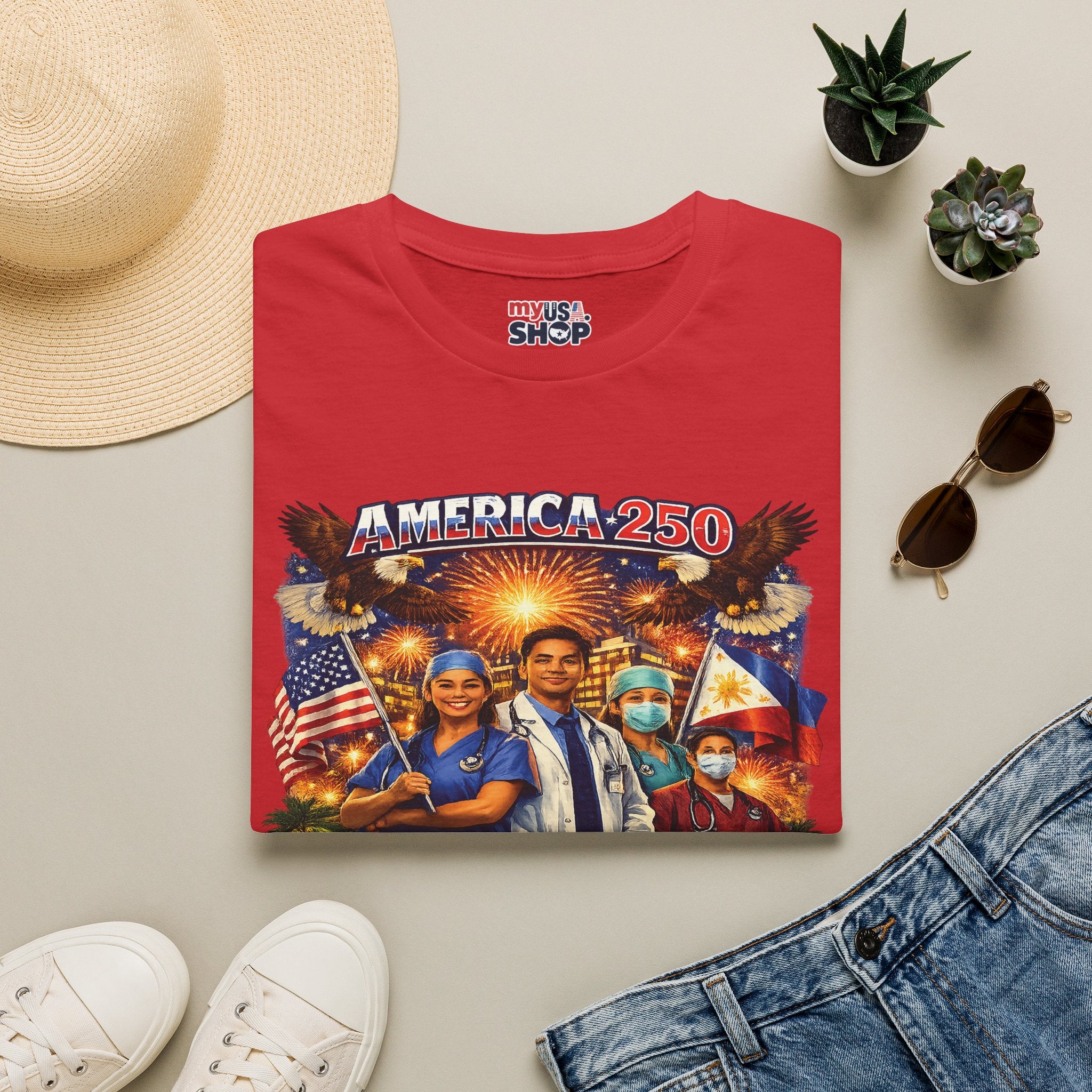 America 250 Filipino Americans — Patriotic USA Celebration